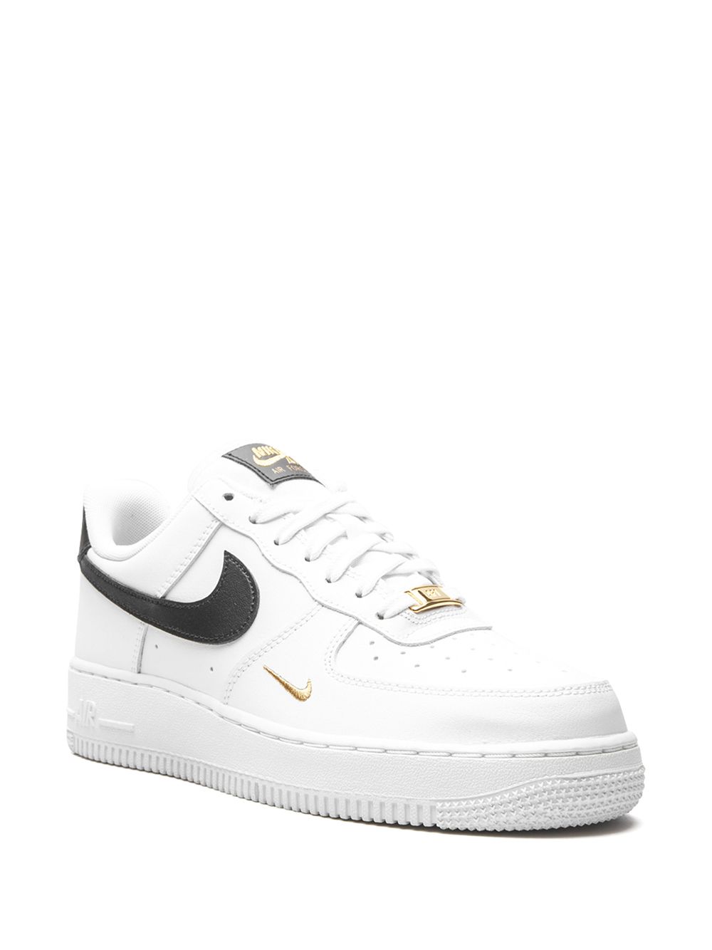 Air Force 1 Low Essential "White/Black/Gold" sneakers