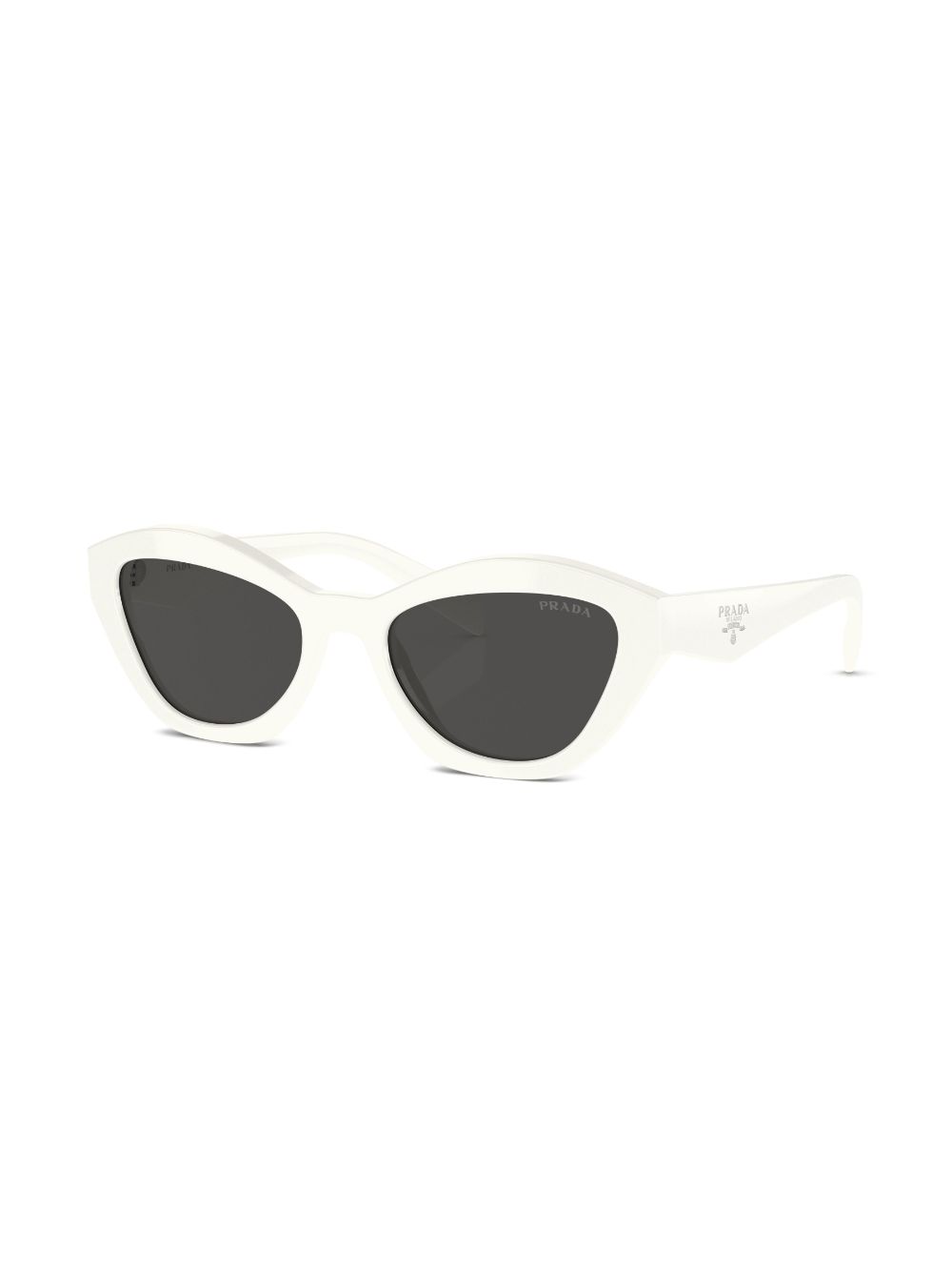 logo-lettering cat-eye sunglasses