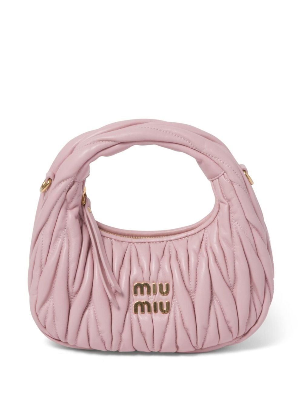 mini Wander quilted-effect shoulder bag