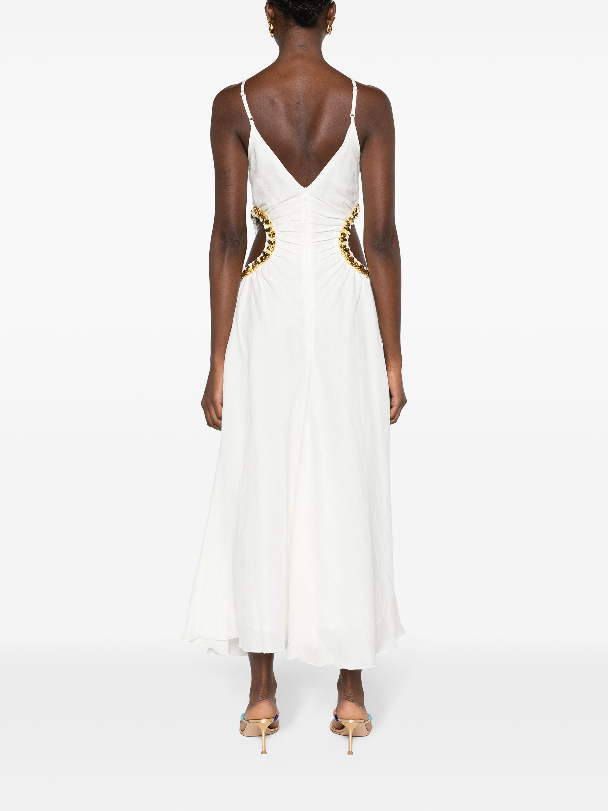 Silvia cut-out maxi dress