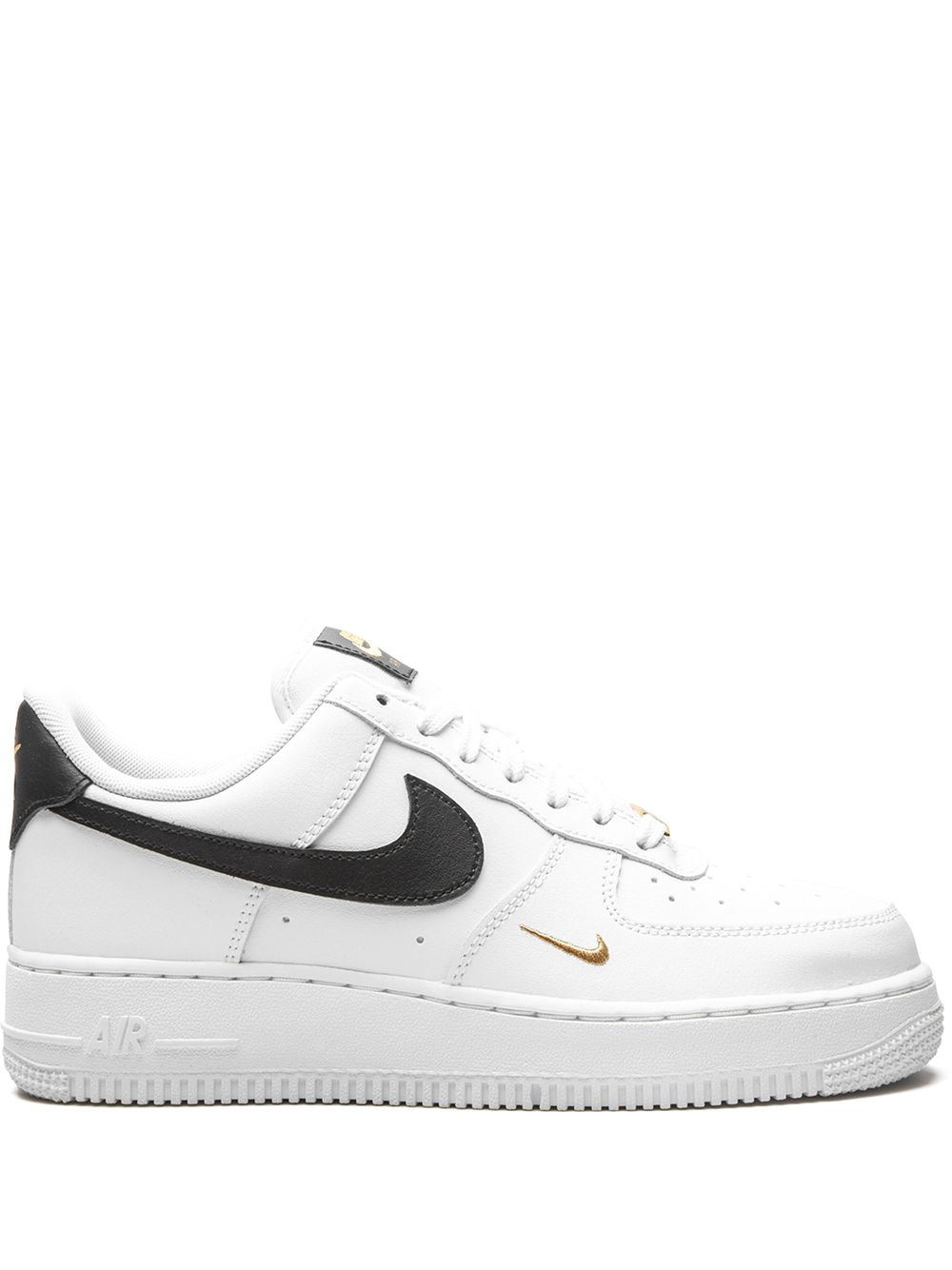 Air Force 1 Low Essential "White/Black/Gold" sneakers