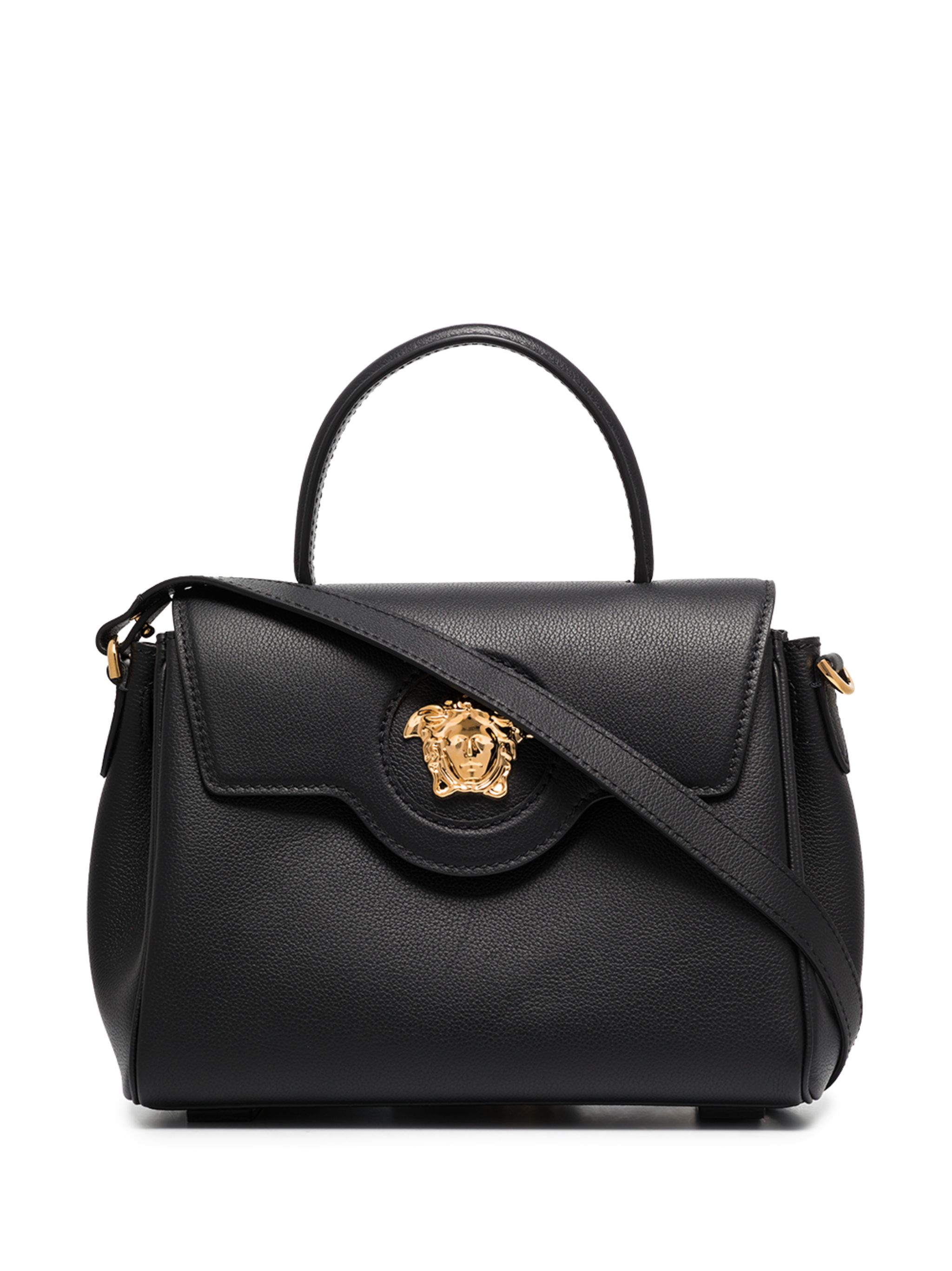 La Medusa leather hand bag