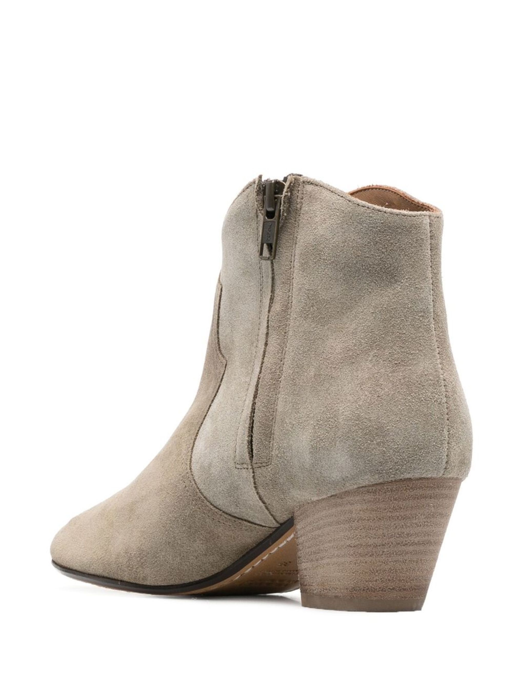 Dicker suede ankle boots