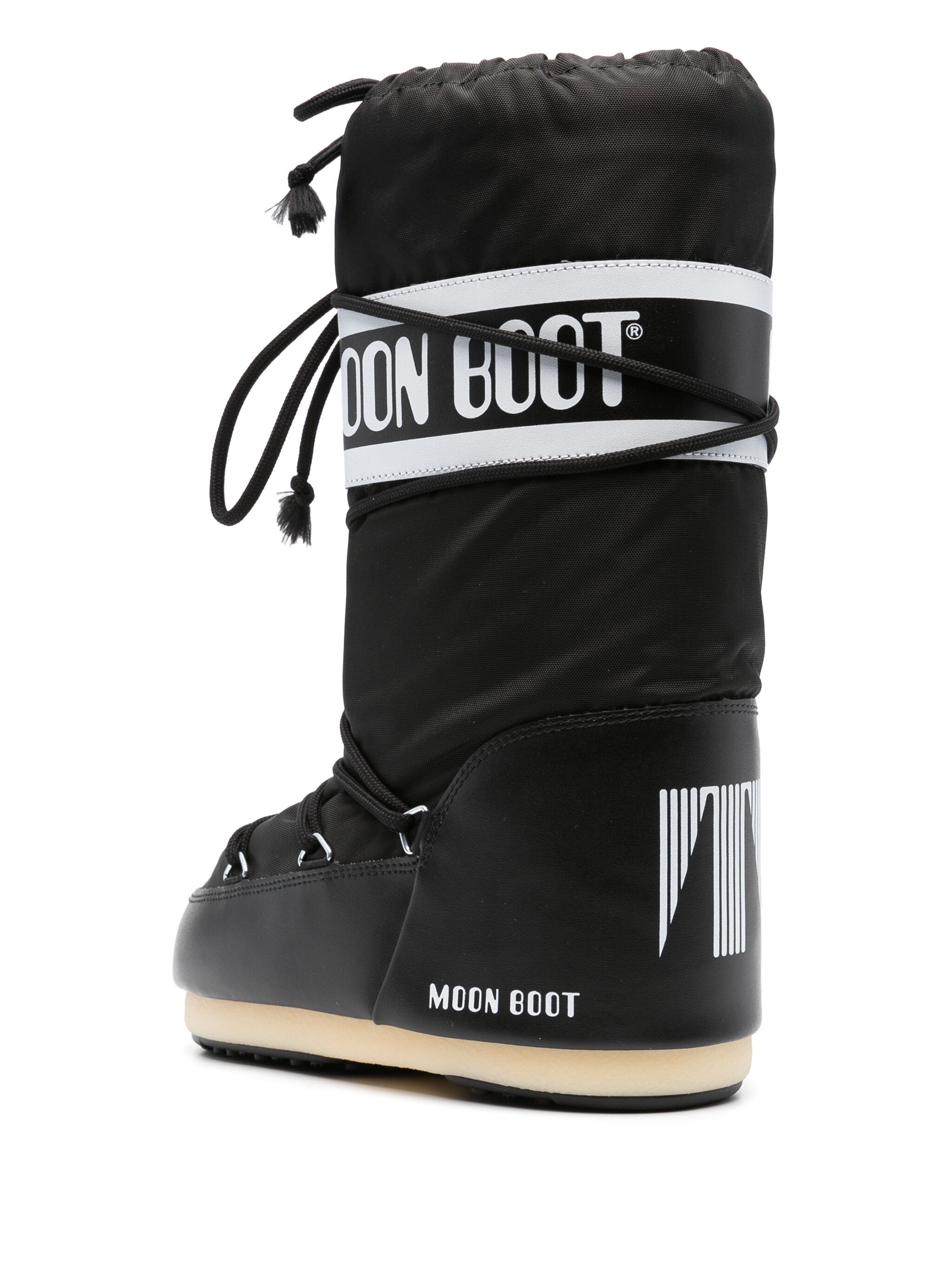 Icon panelled waterproof boots