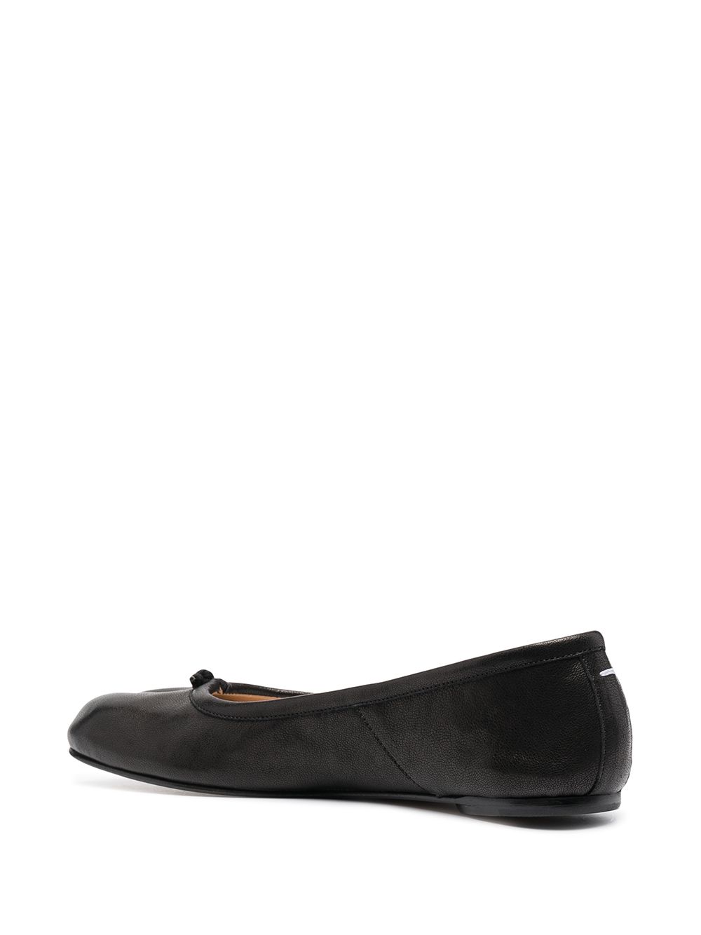 Tabi leather ballerina shoes