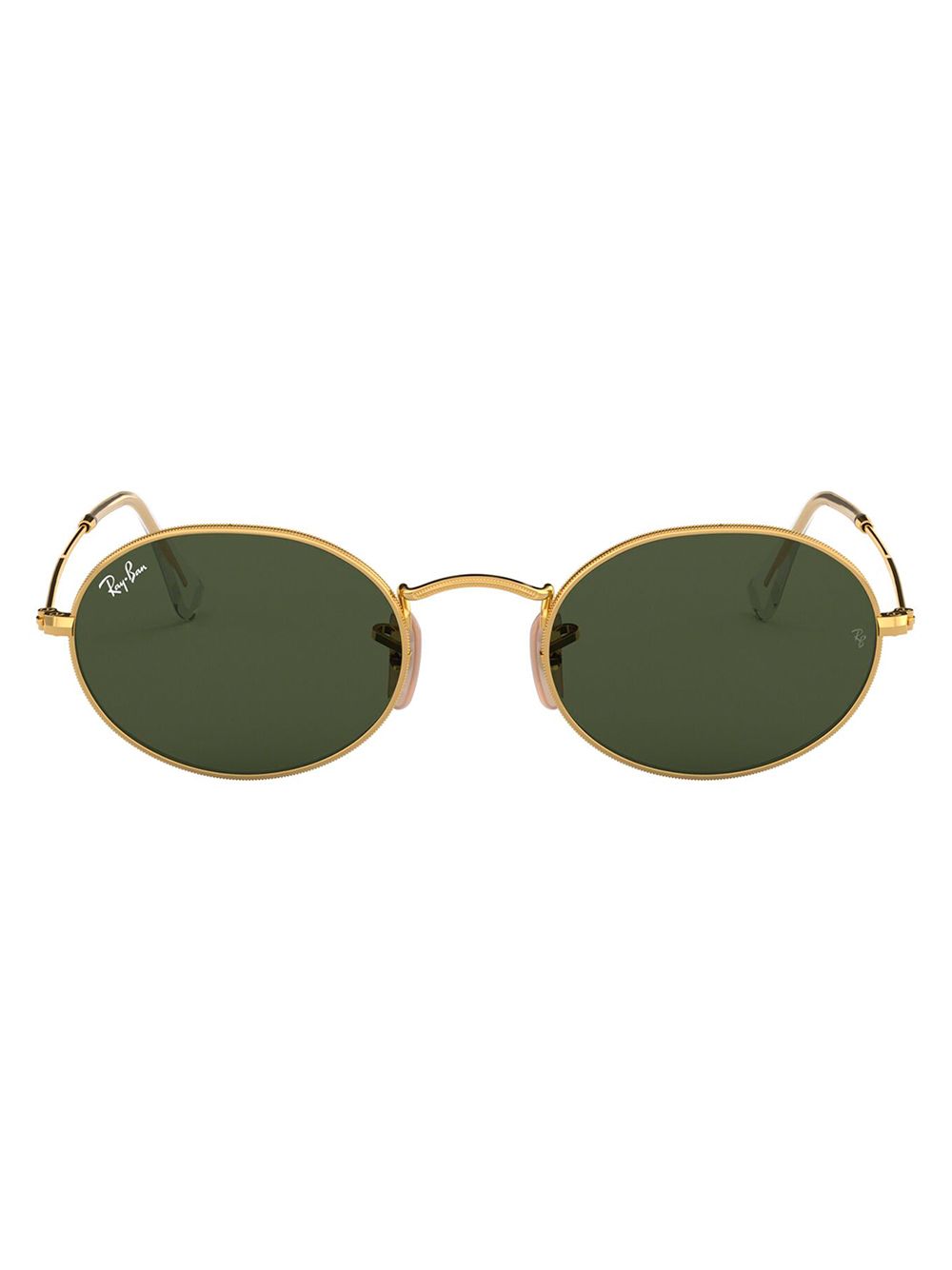 oval-frame sunglasses