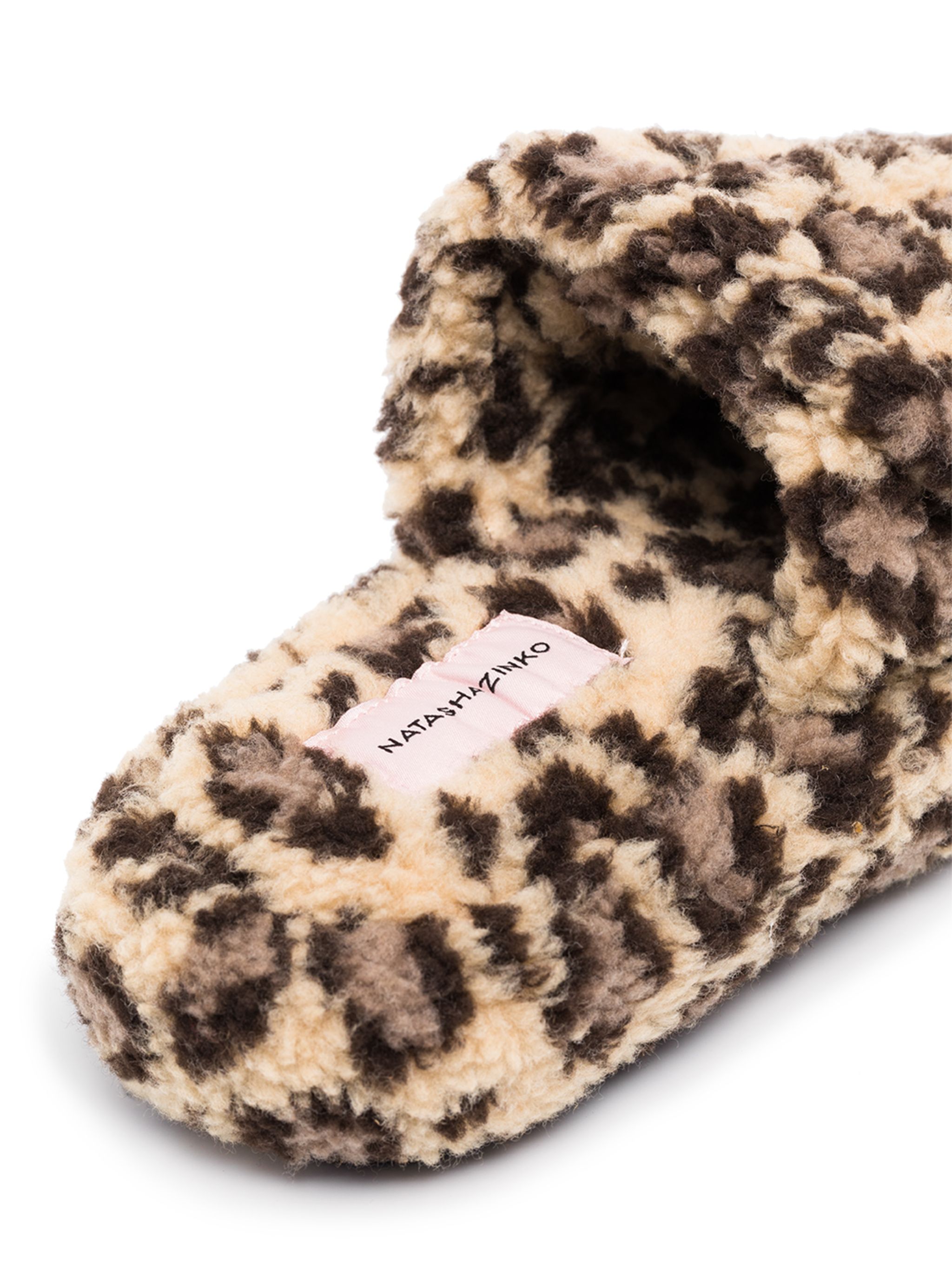 leopard print slippers