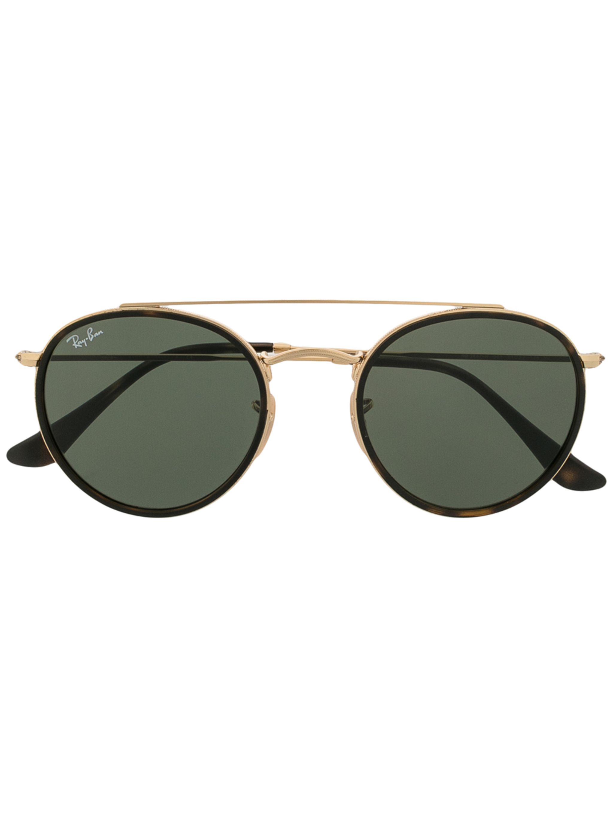 Round Double Bridge sunglasses