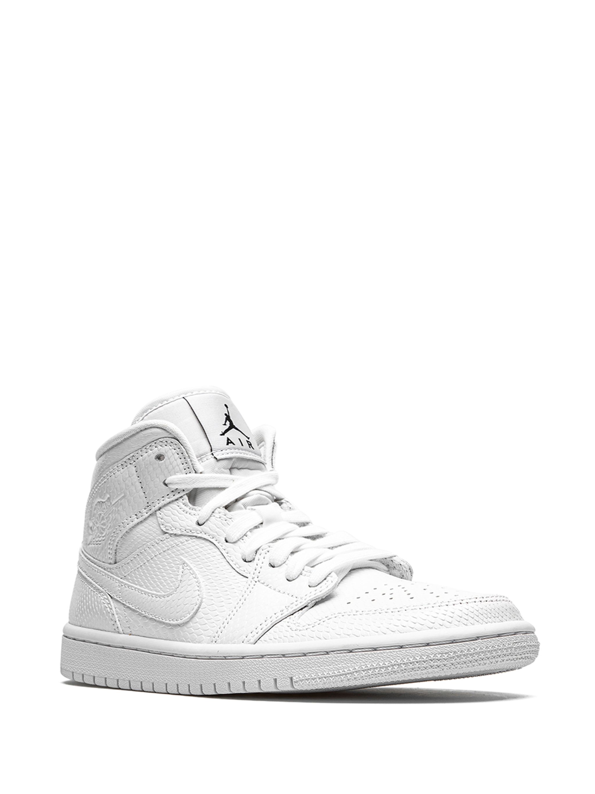 Air Jordan 1 Mid "White Snakeskin" sneakers