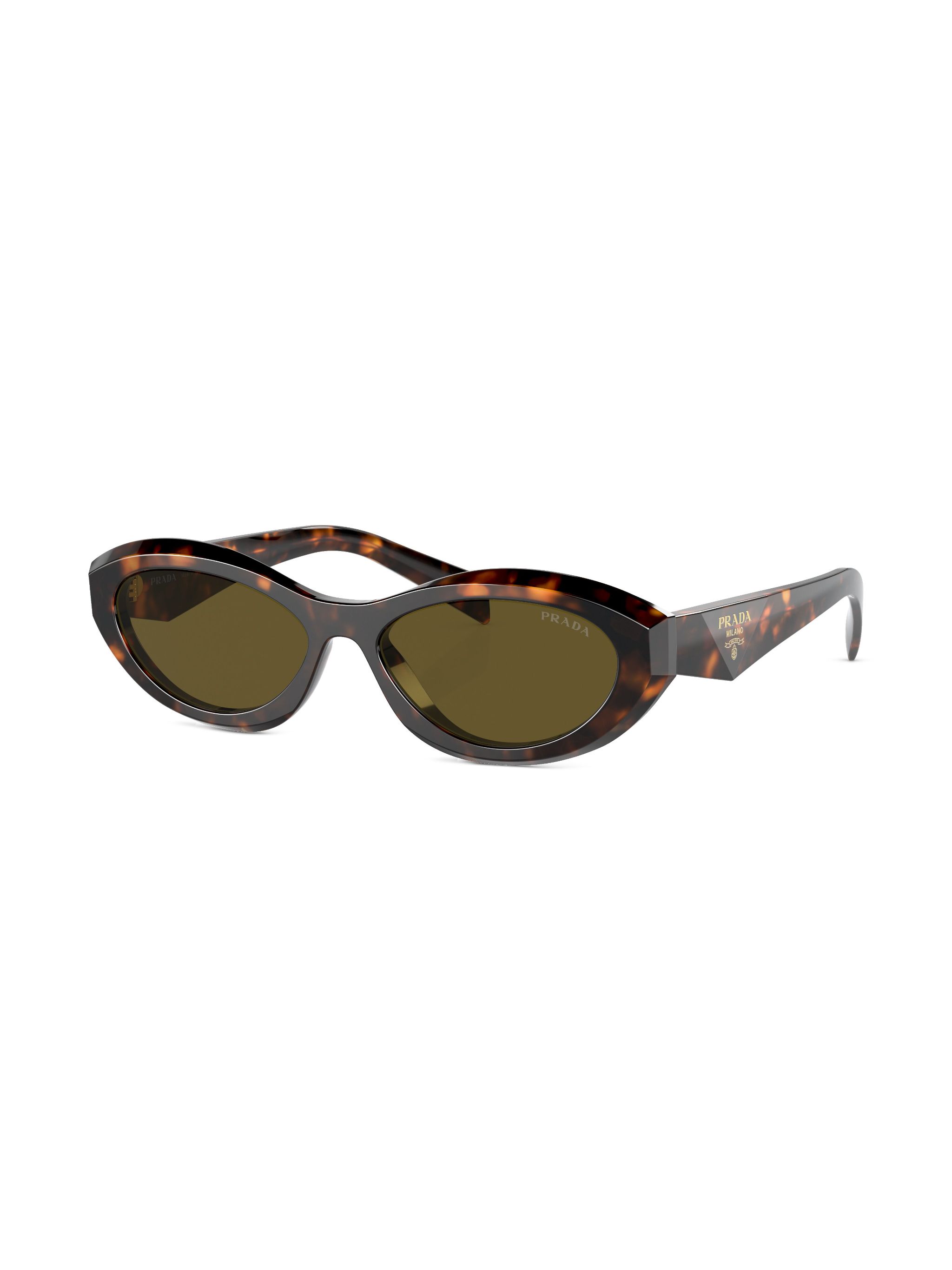 oval-frame sunglasses 