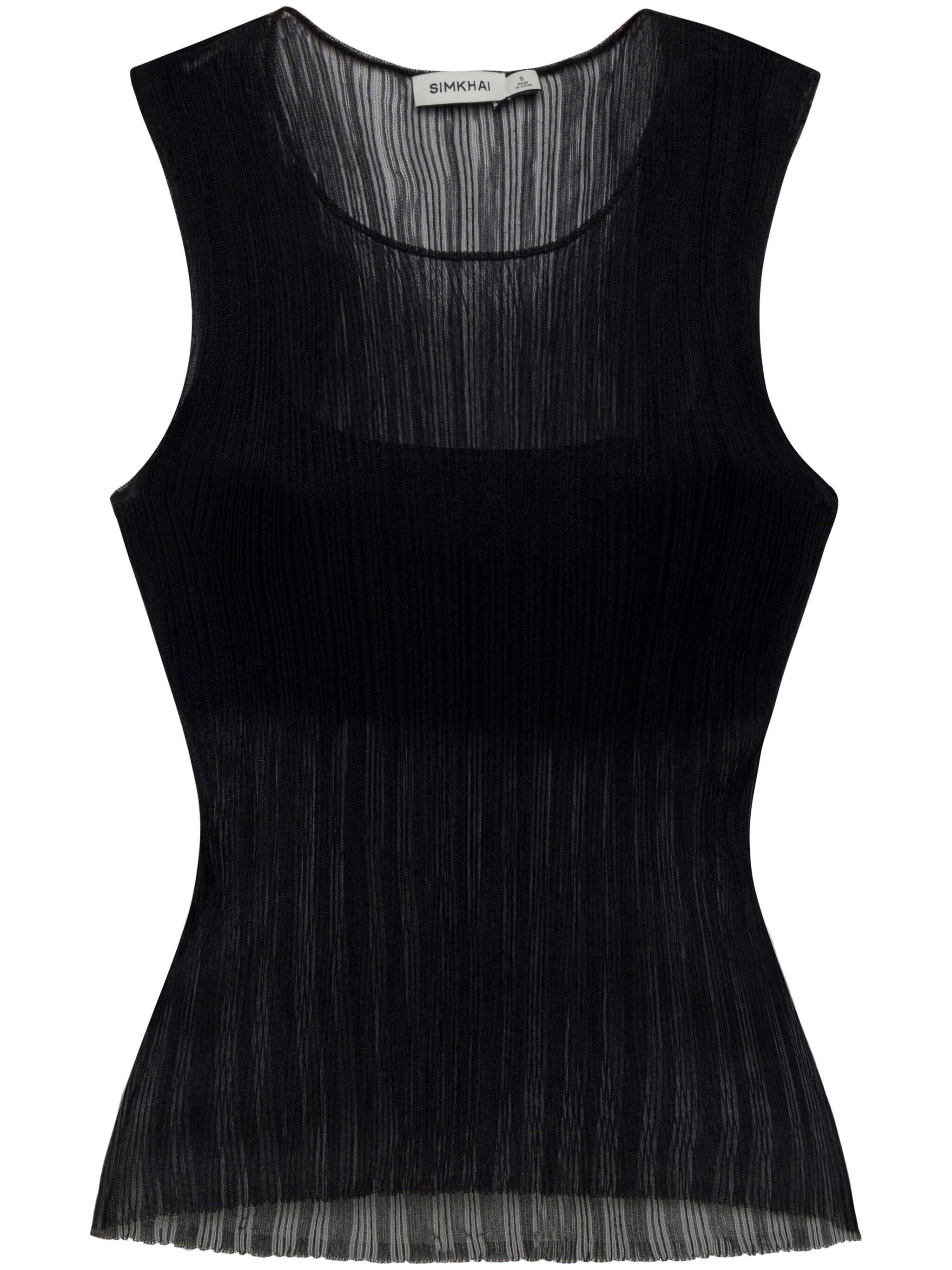 Oakley semi-sheer tank top