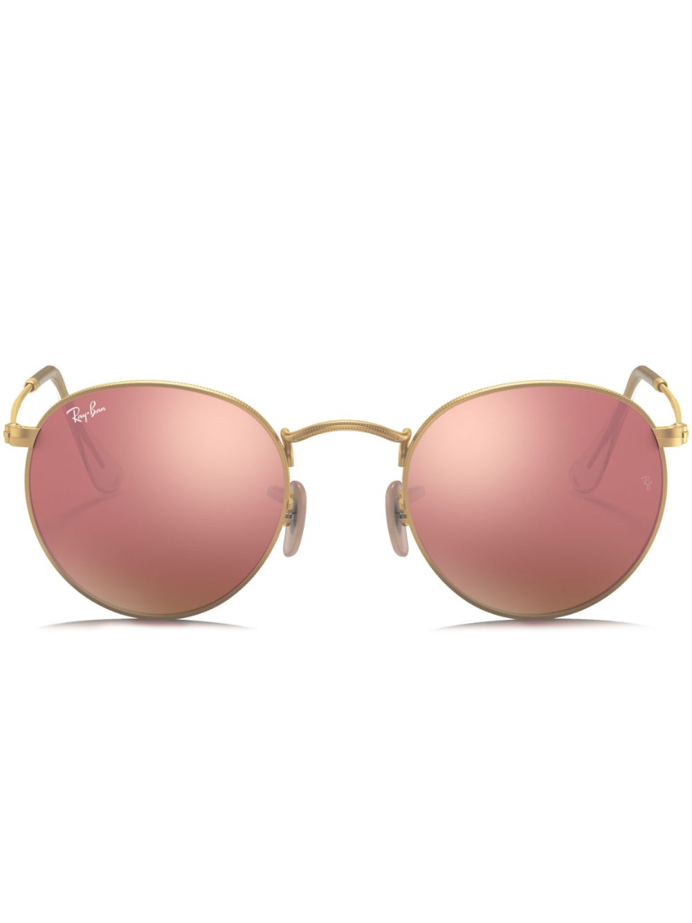 Round Flash sunglasses