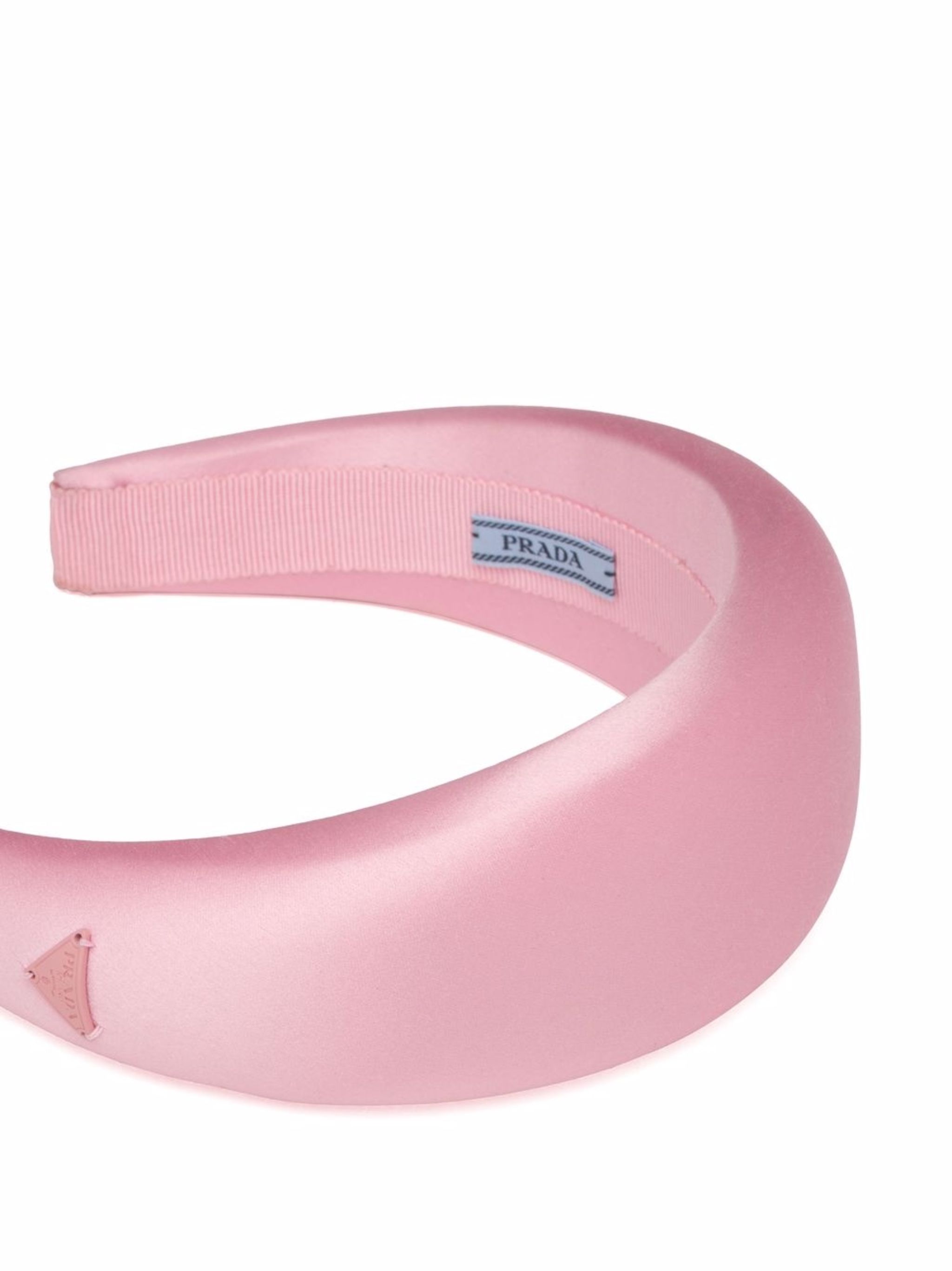 logo-plaque padded headband