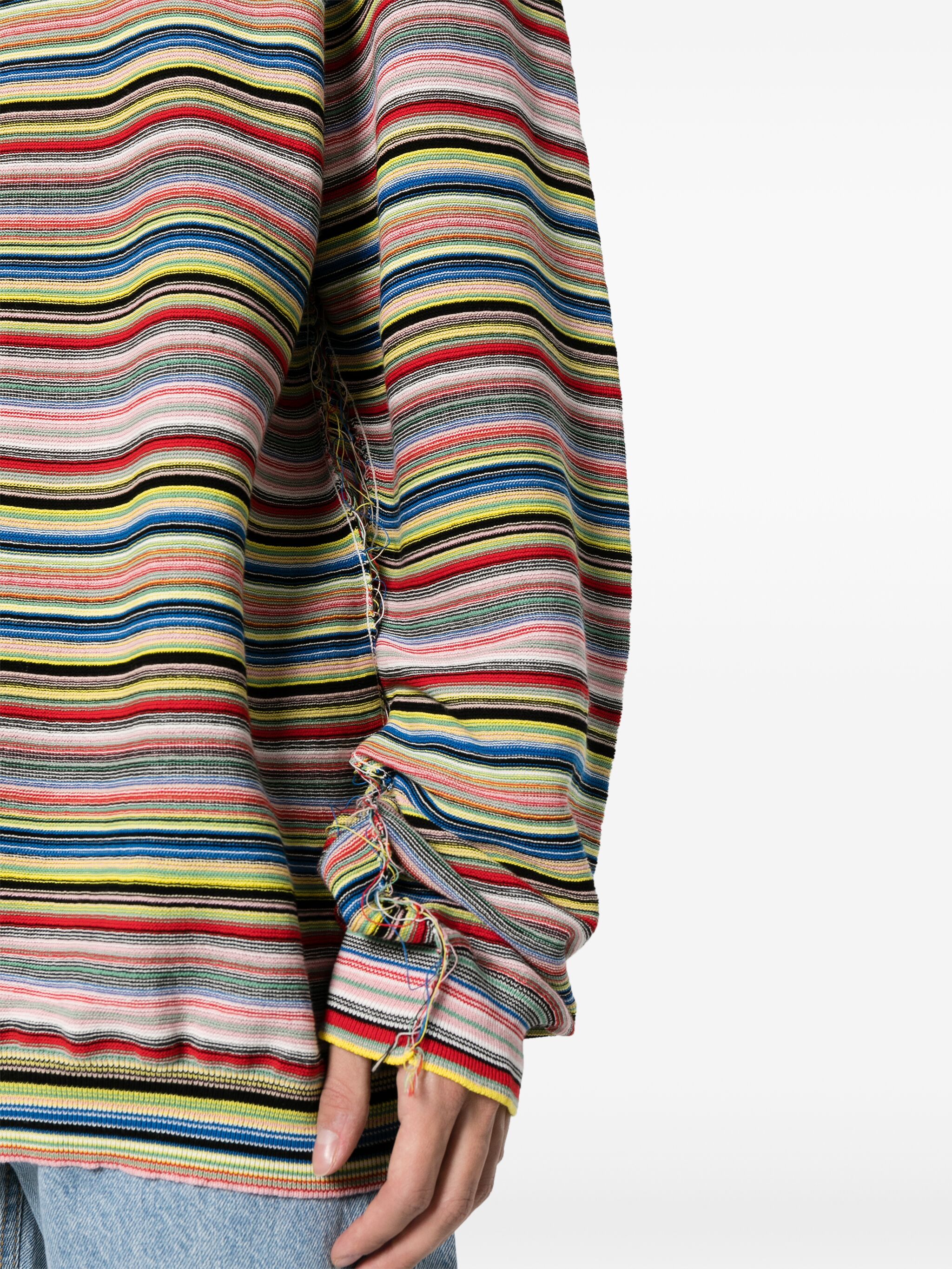 striped cotton jumper