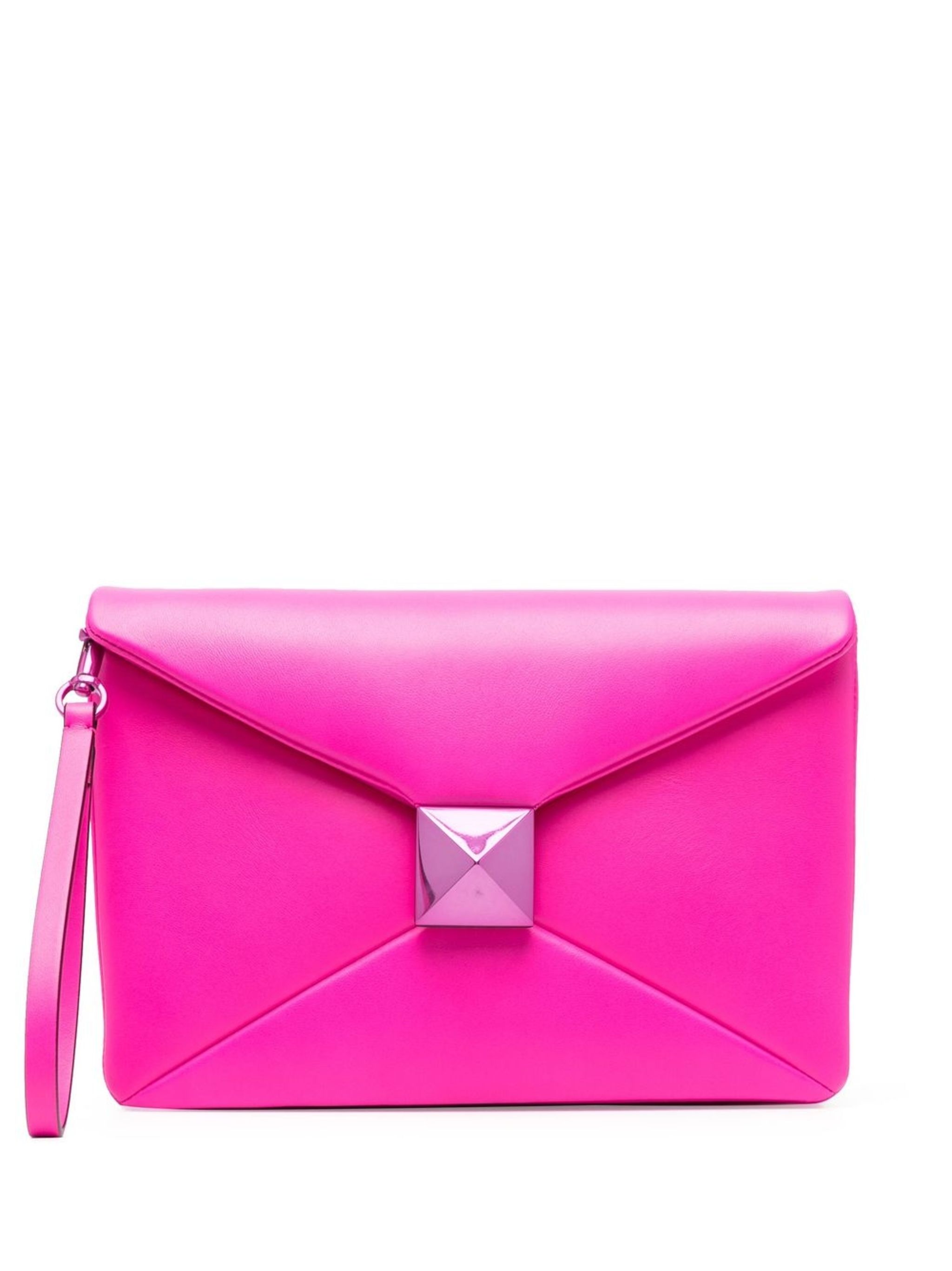 Rockstud clutch bag