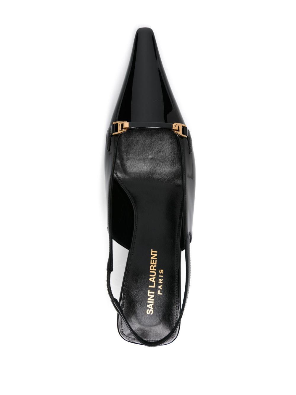 Carine 55mm patent-leather pumps