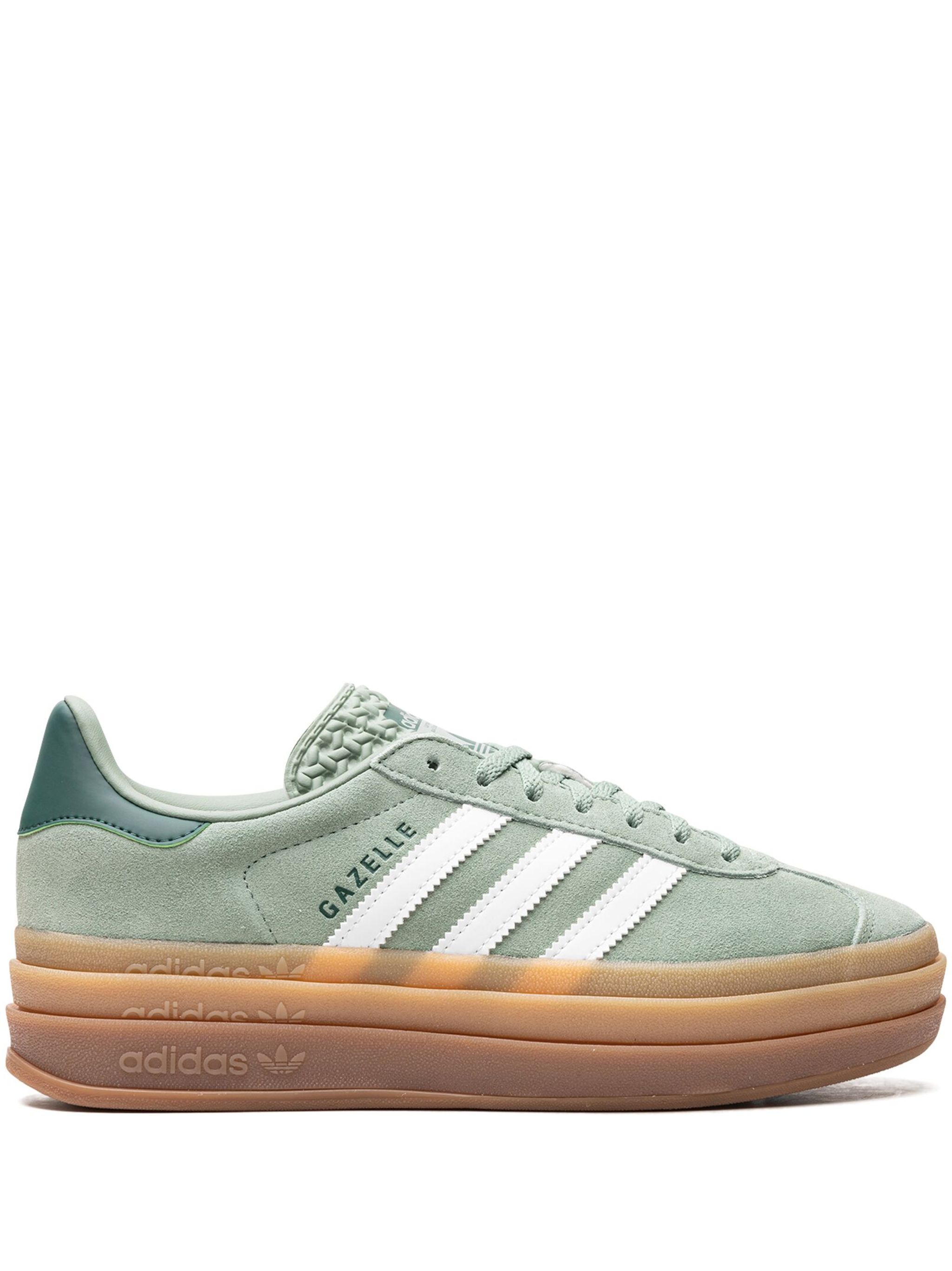 Gazelle Bold "Silver Green Gum" sneakers