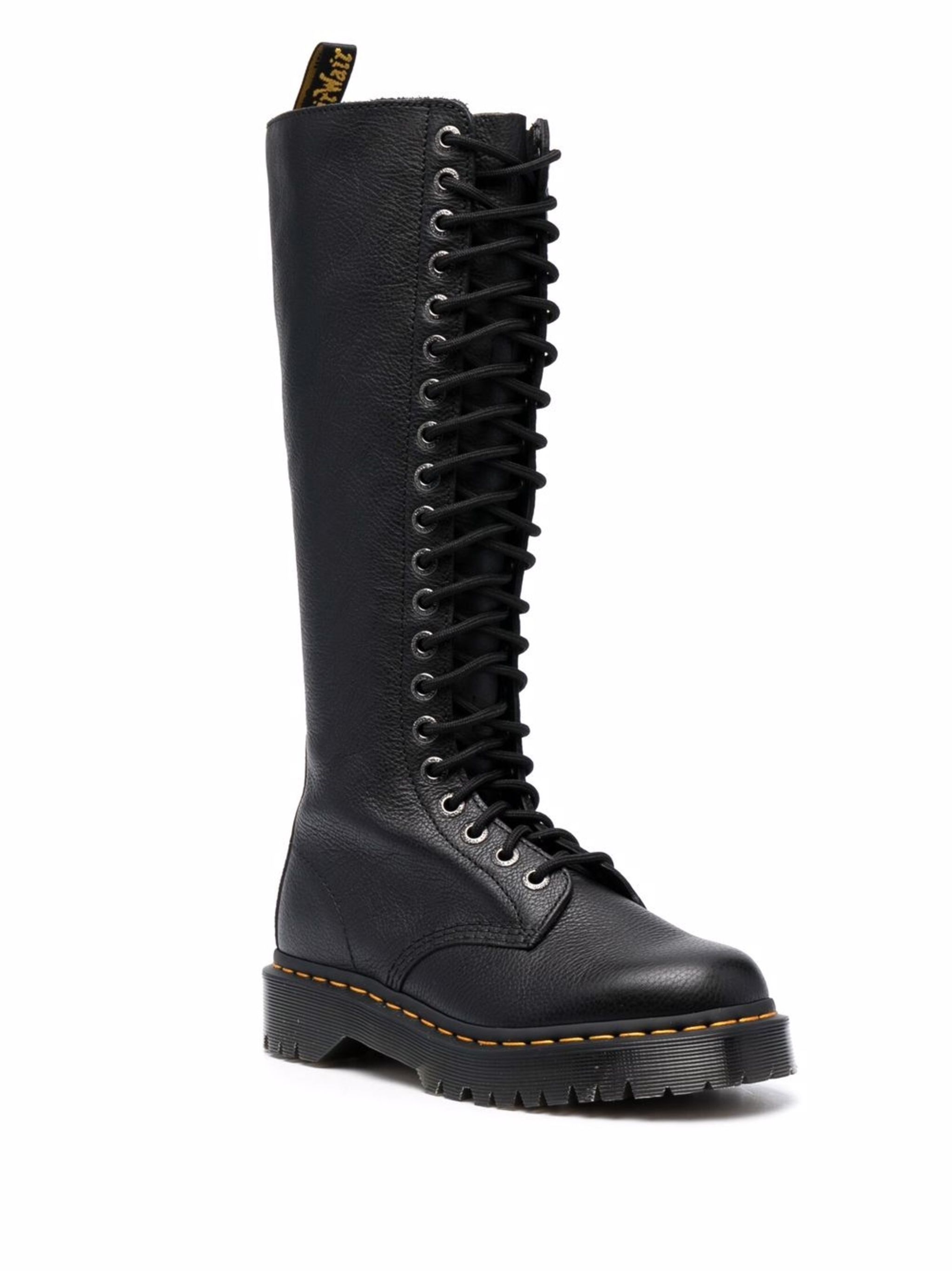 1B60 lace-up leather boots