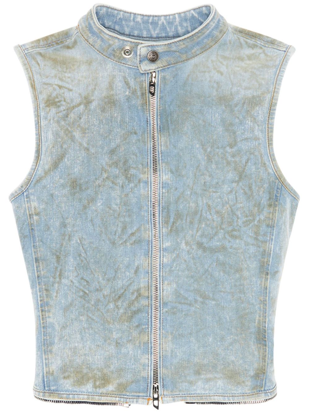 De-Nata-Fse denim sleeveless top