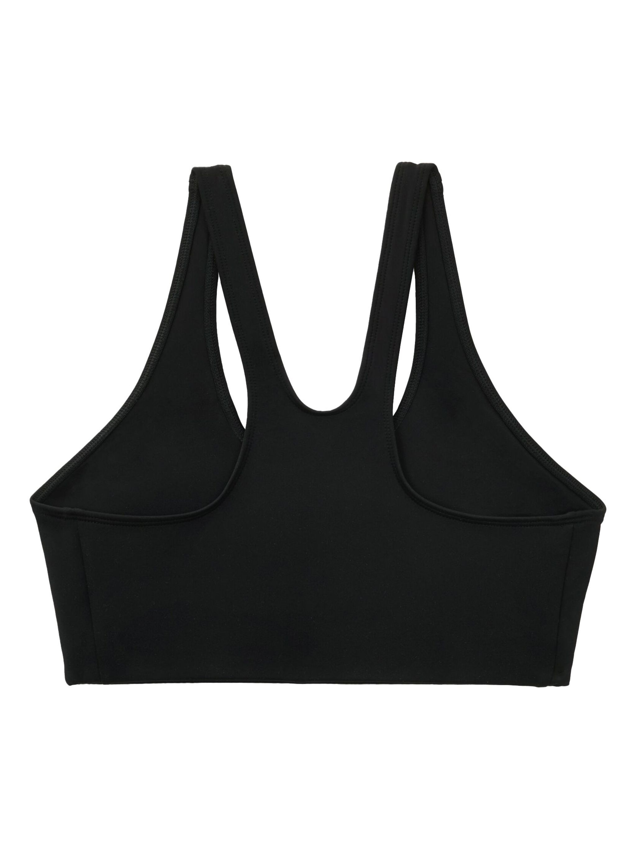 logo-print sports bra