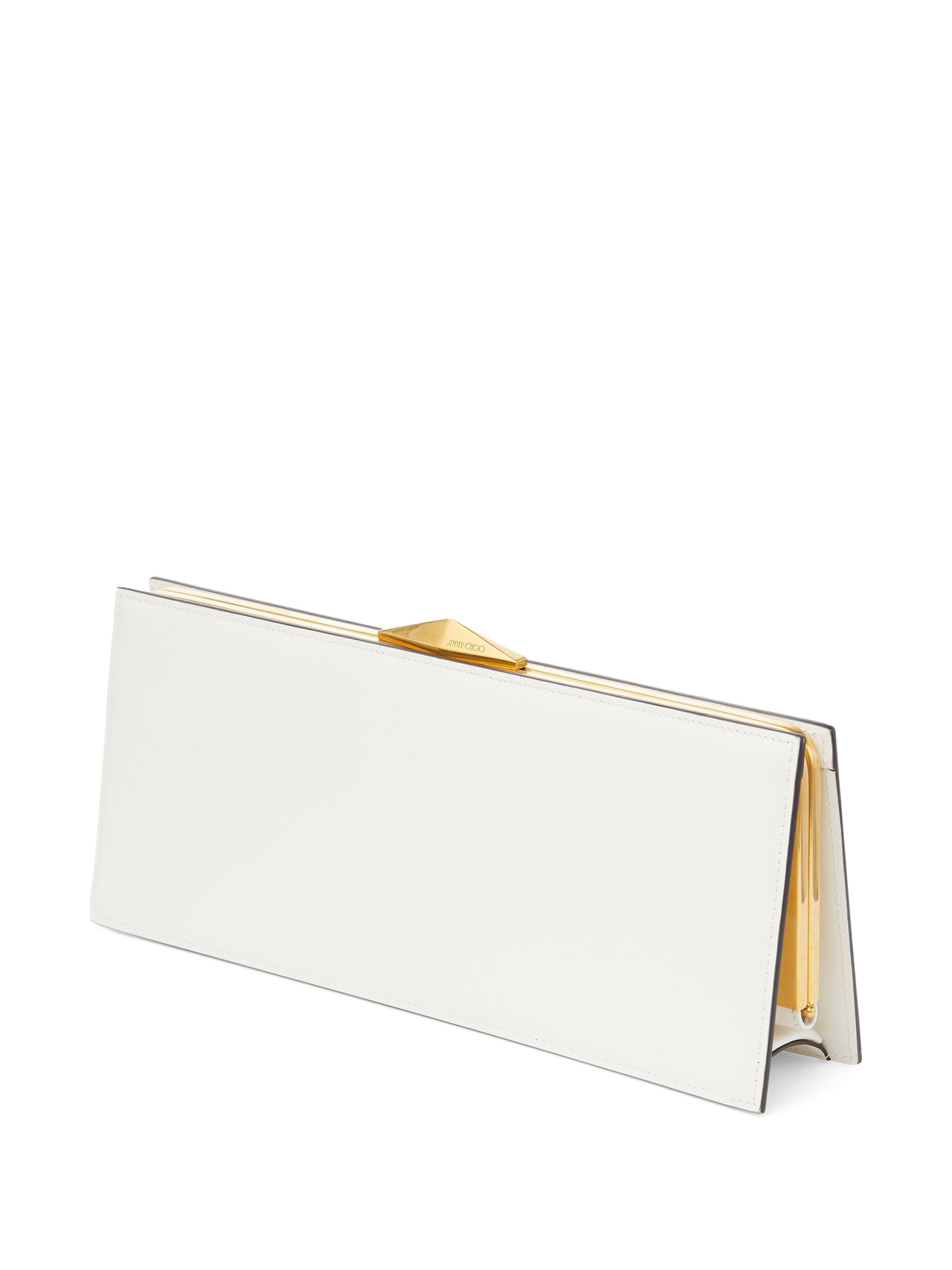 Diamond leather clutch bag