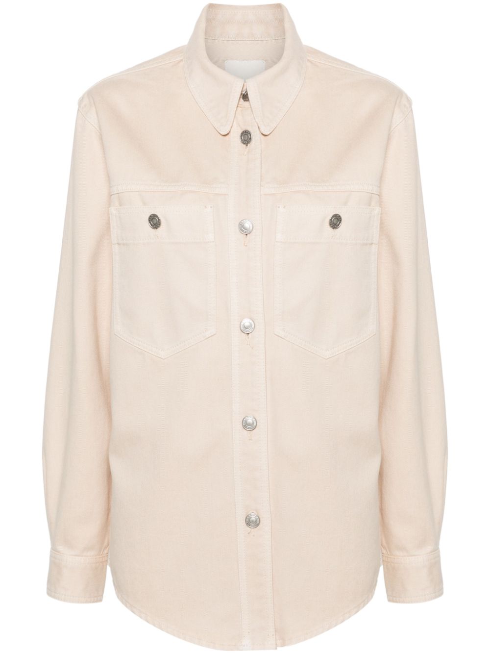 Talbot buttoned shirt jacket