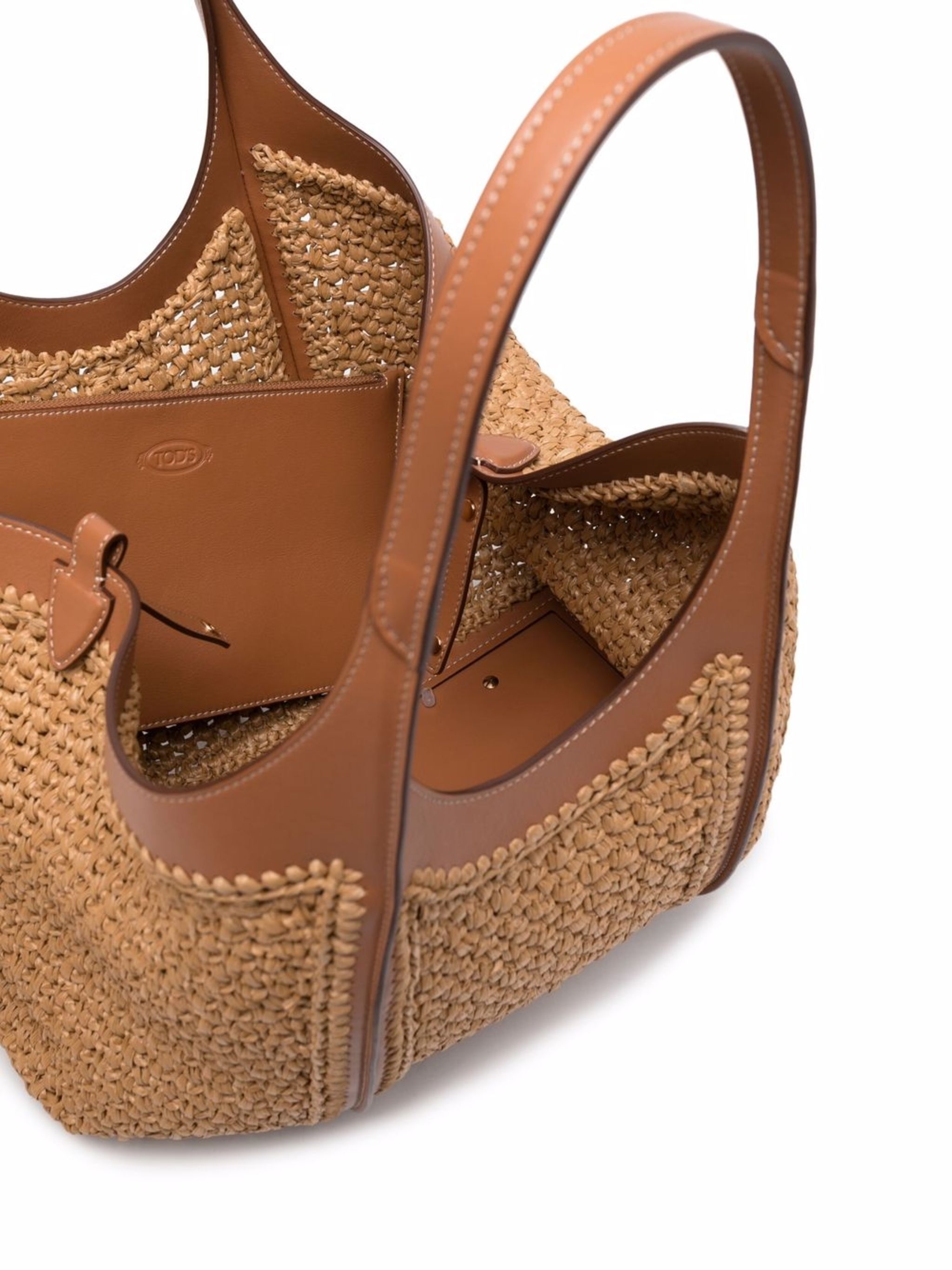 Timeless raffia tote bag