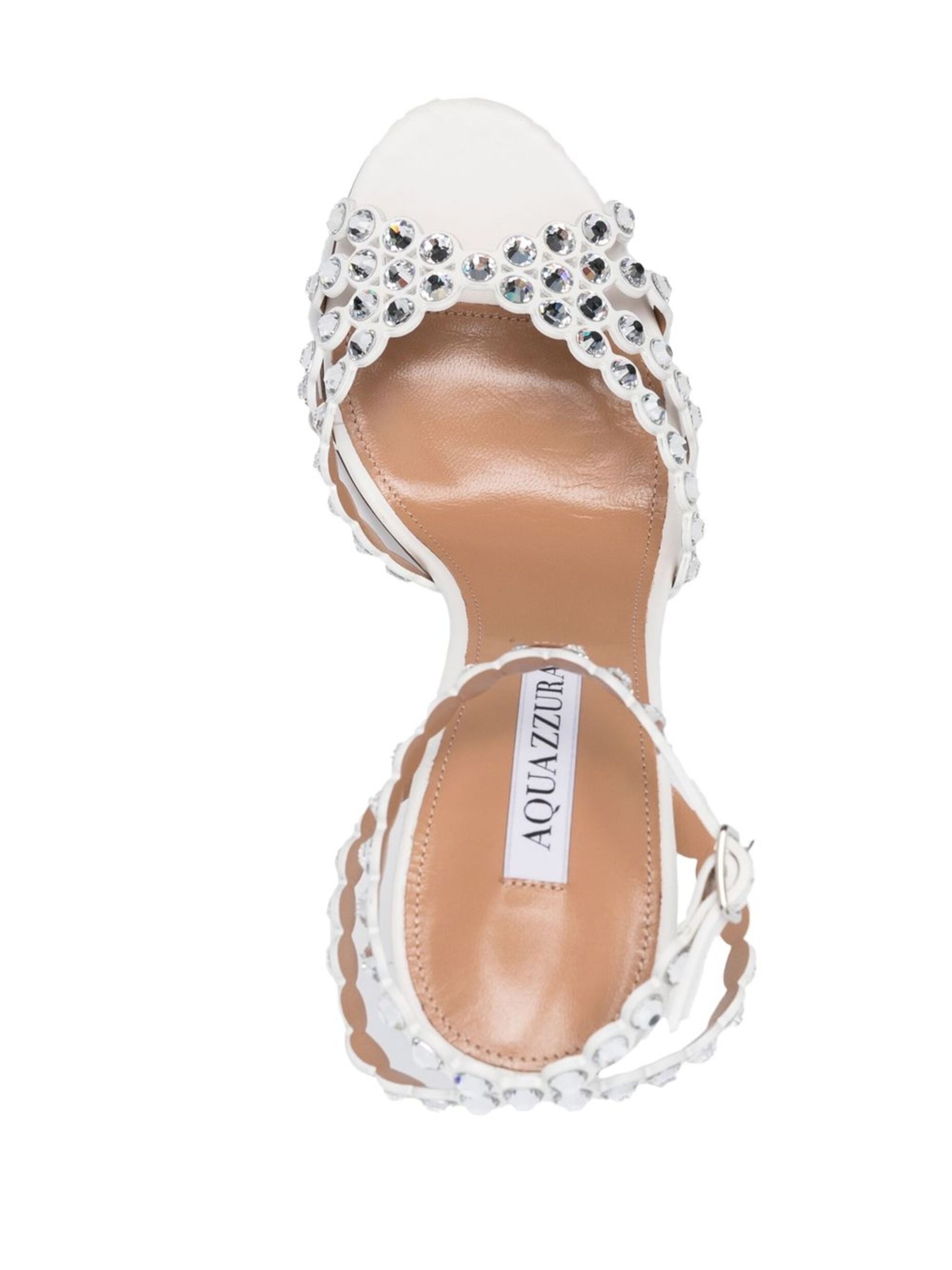 Tequila crystal-embellished 115mm sandals