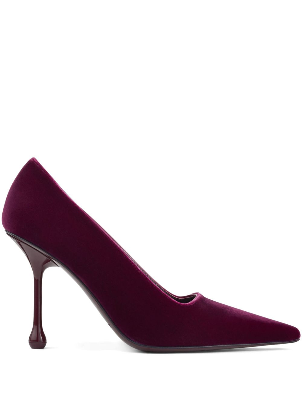 Ixia 95mm velvet pumps