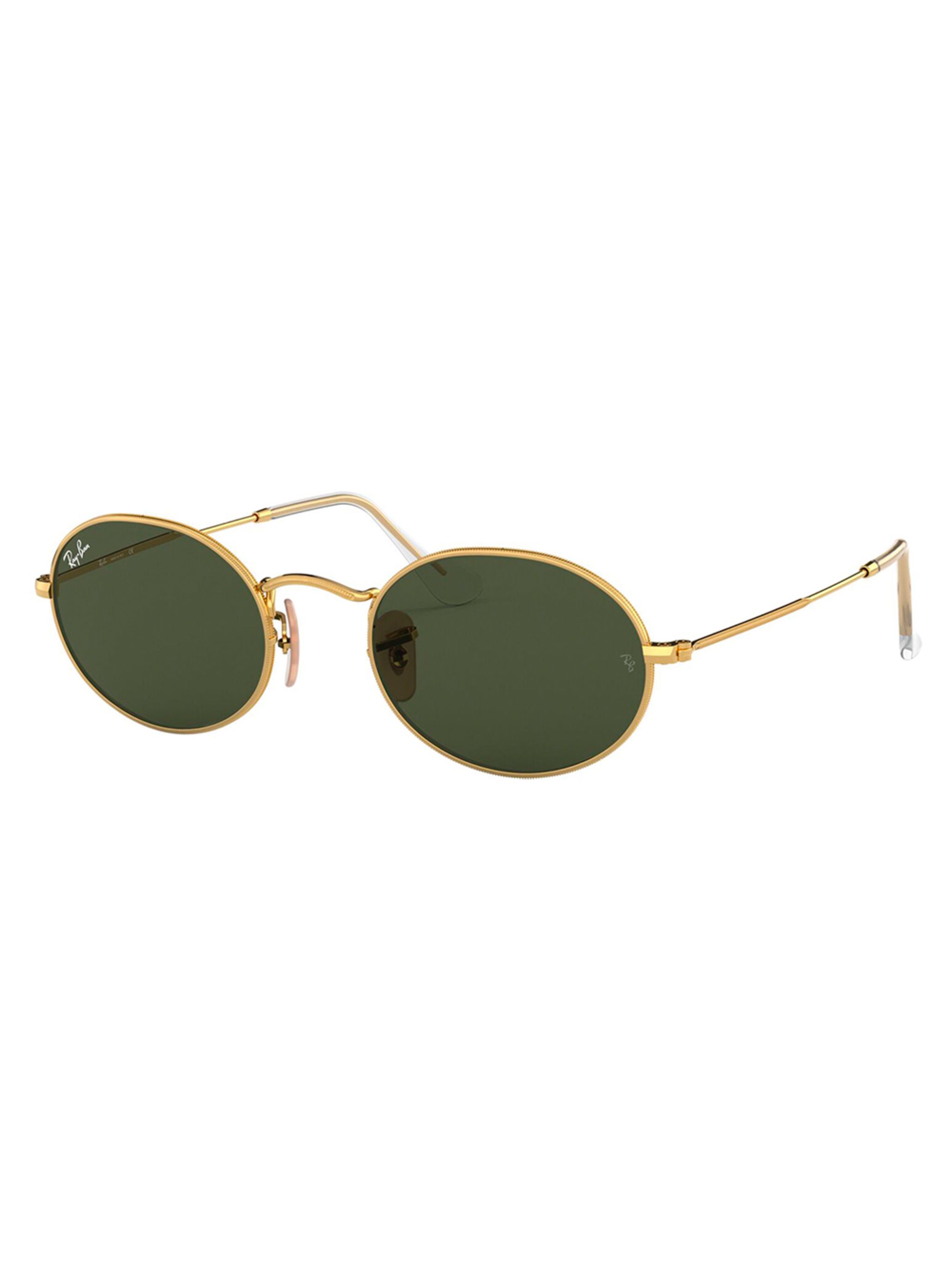 oval-frame sunglasses