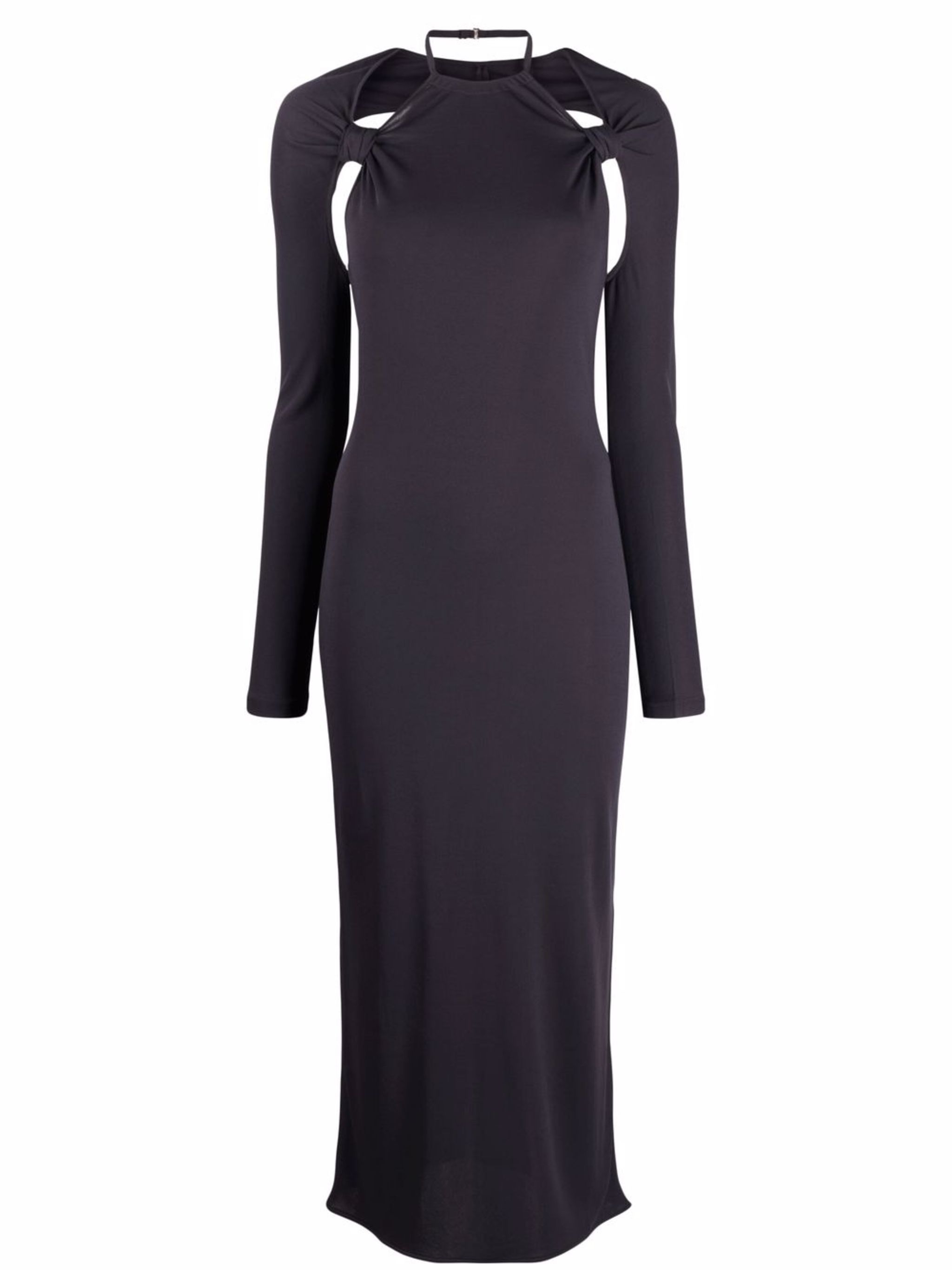 La robe Nodi knotted cut-out dress