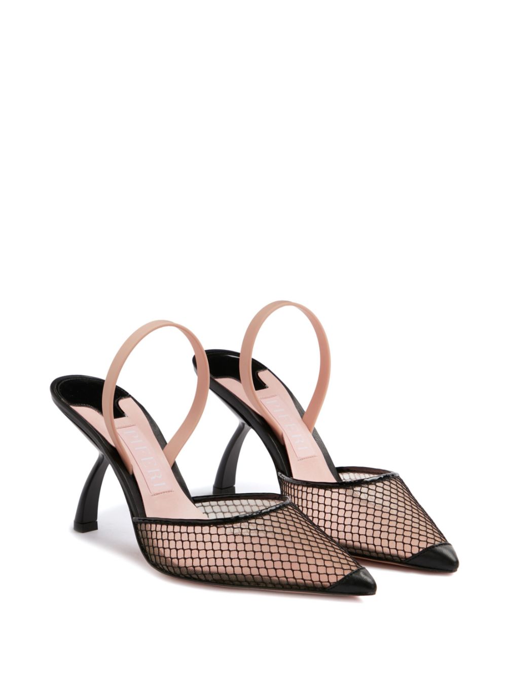 Upanova 85mm slingback sandals