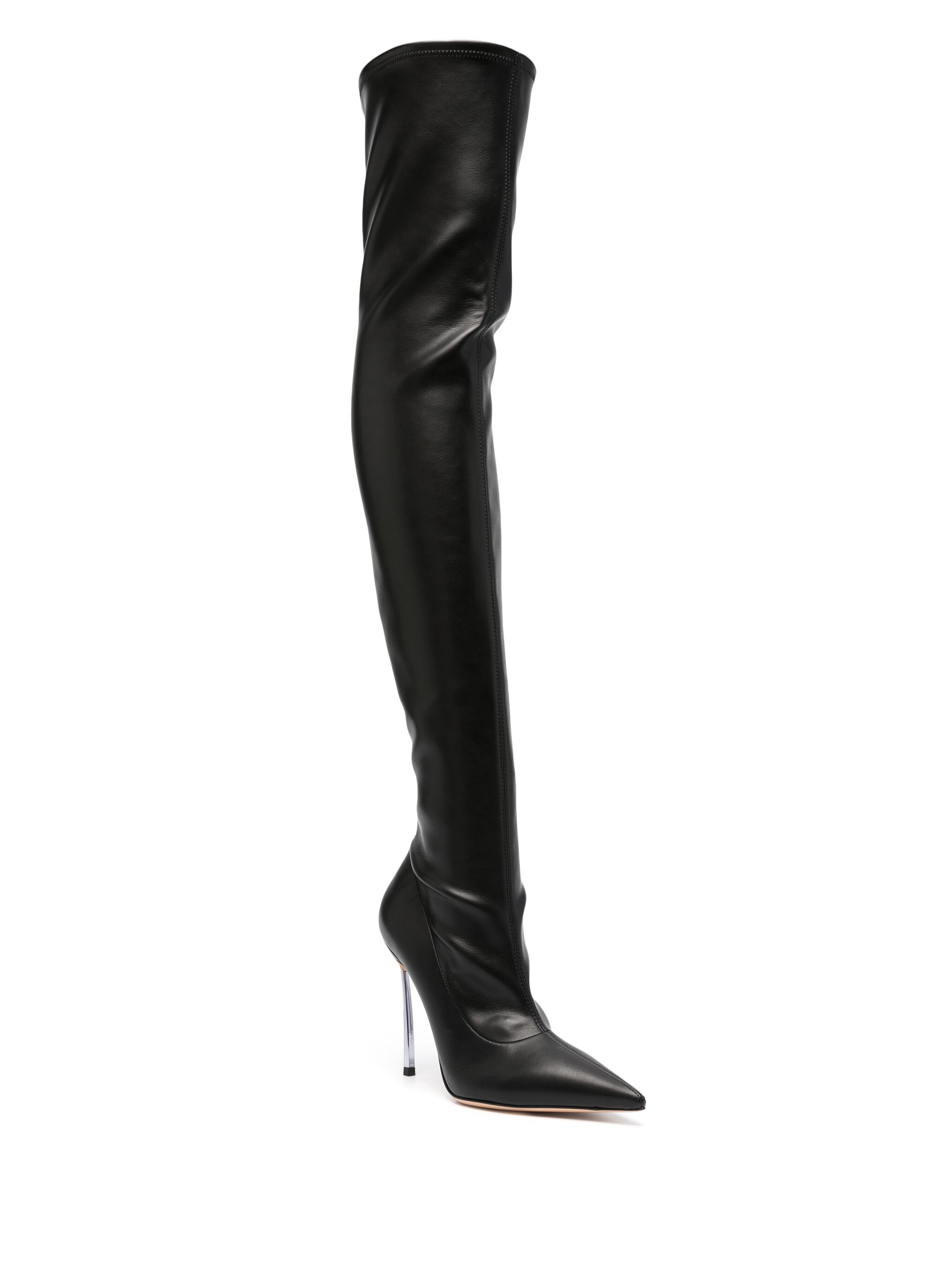 Blade 100mm thigh-high boots