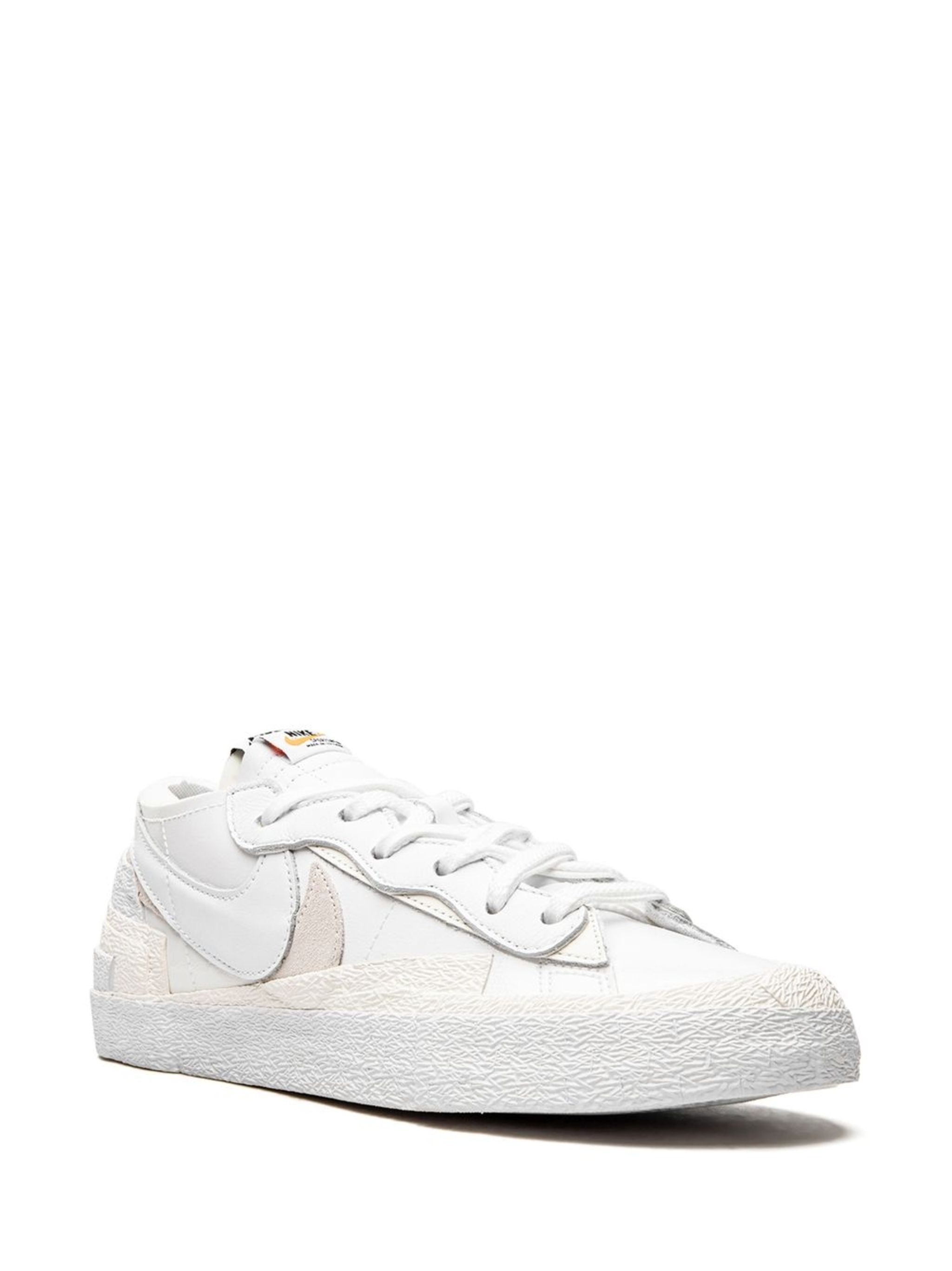 x sacai Blazer Low "White Patent Leather" sneakers