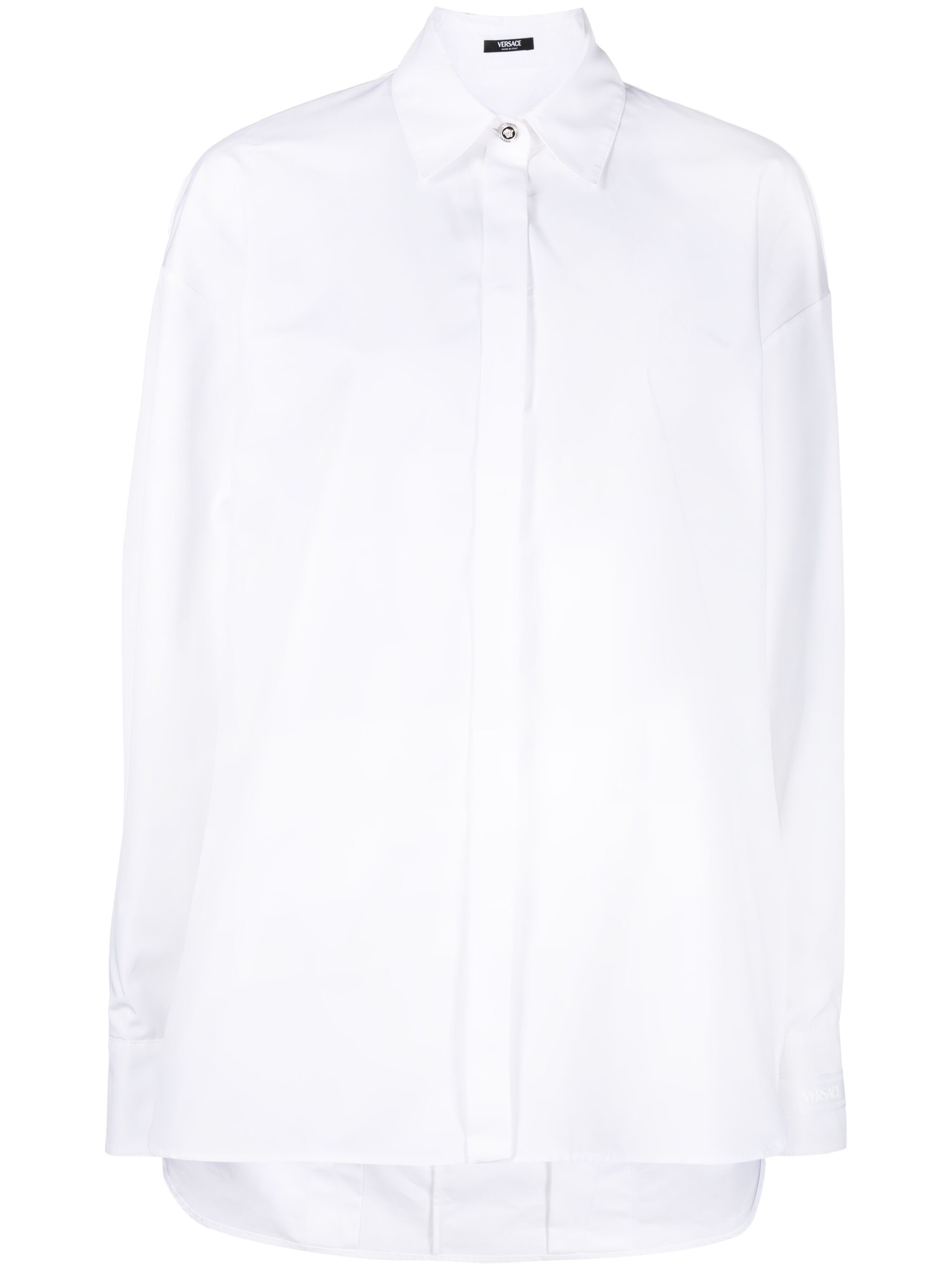 button-up cotton shirt