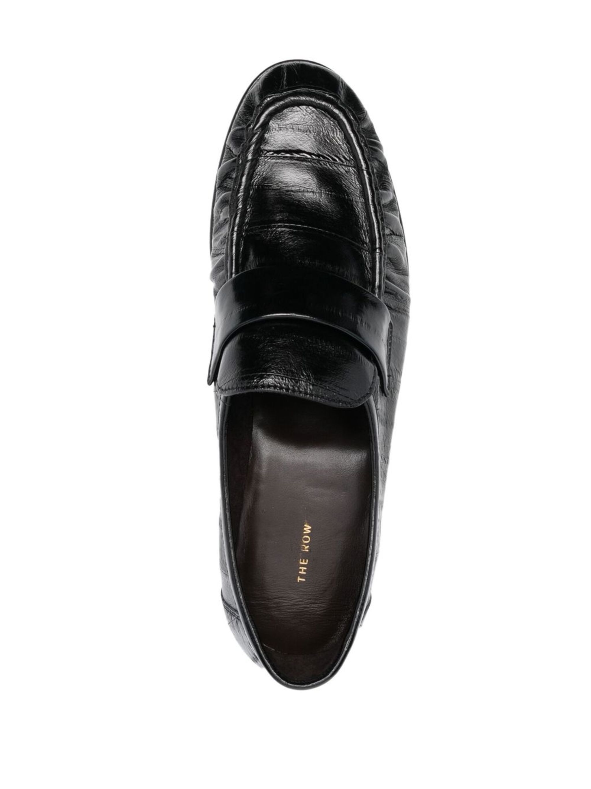 slip-on leather loafers 