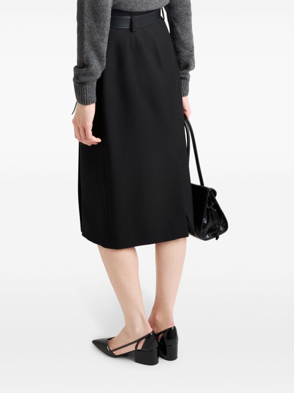 gabardine skirt