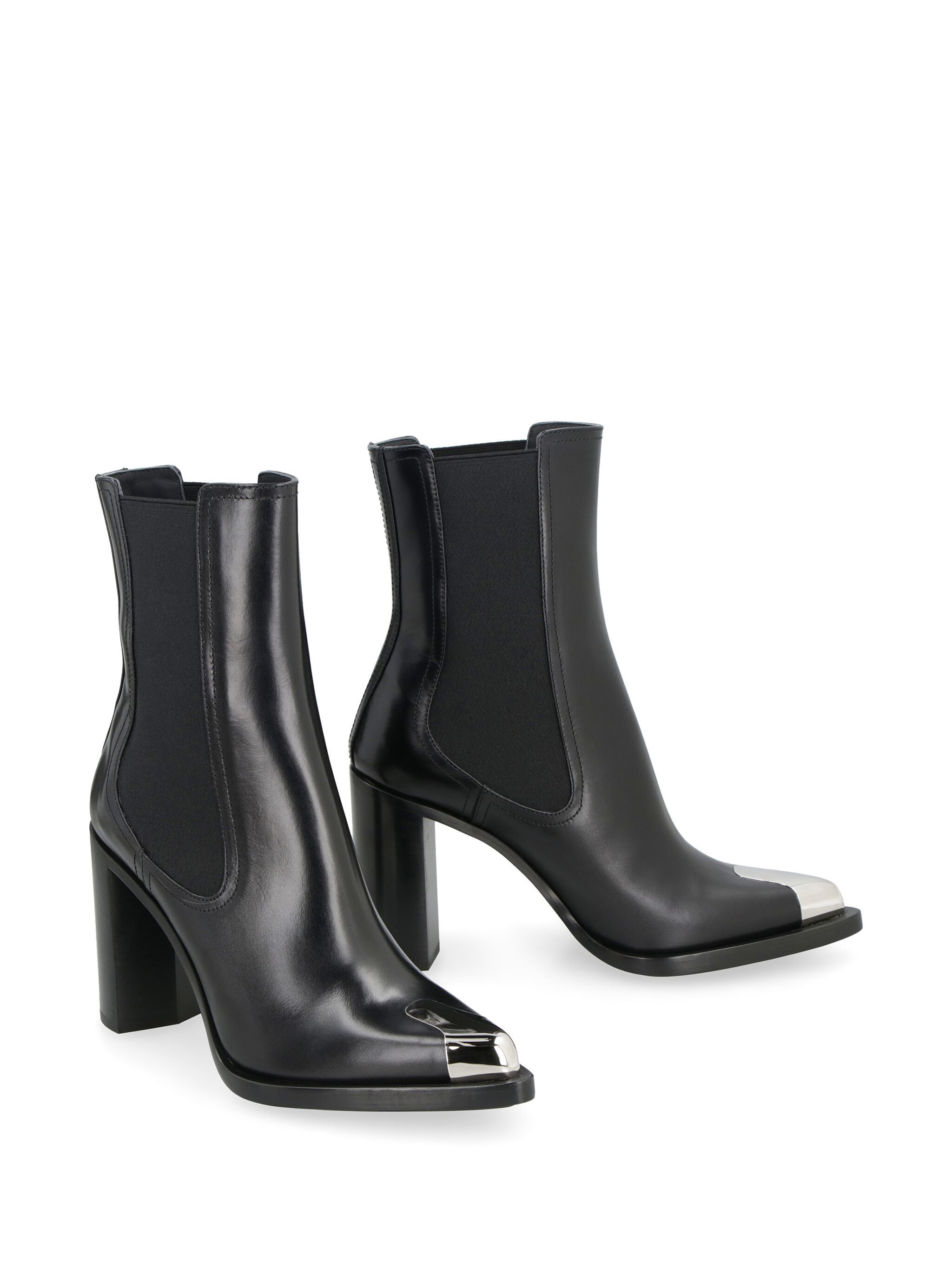 Punk 90mm leather Chelsea boots