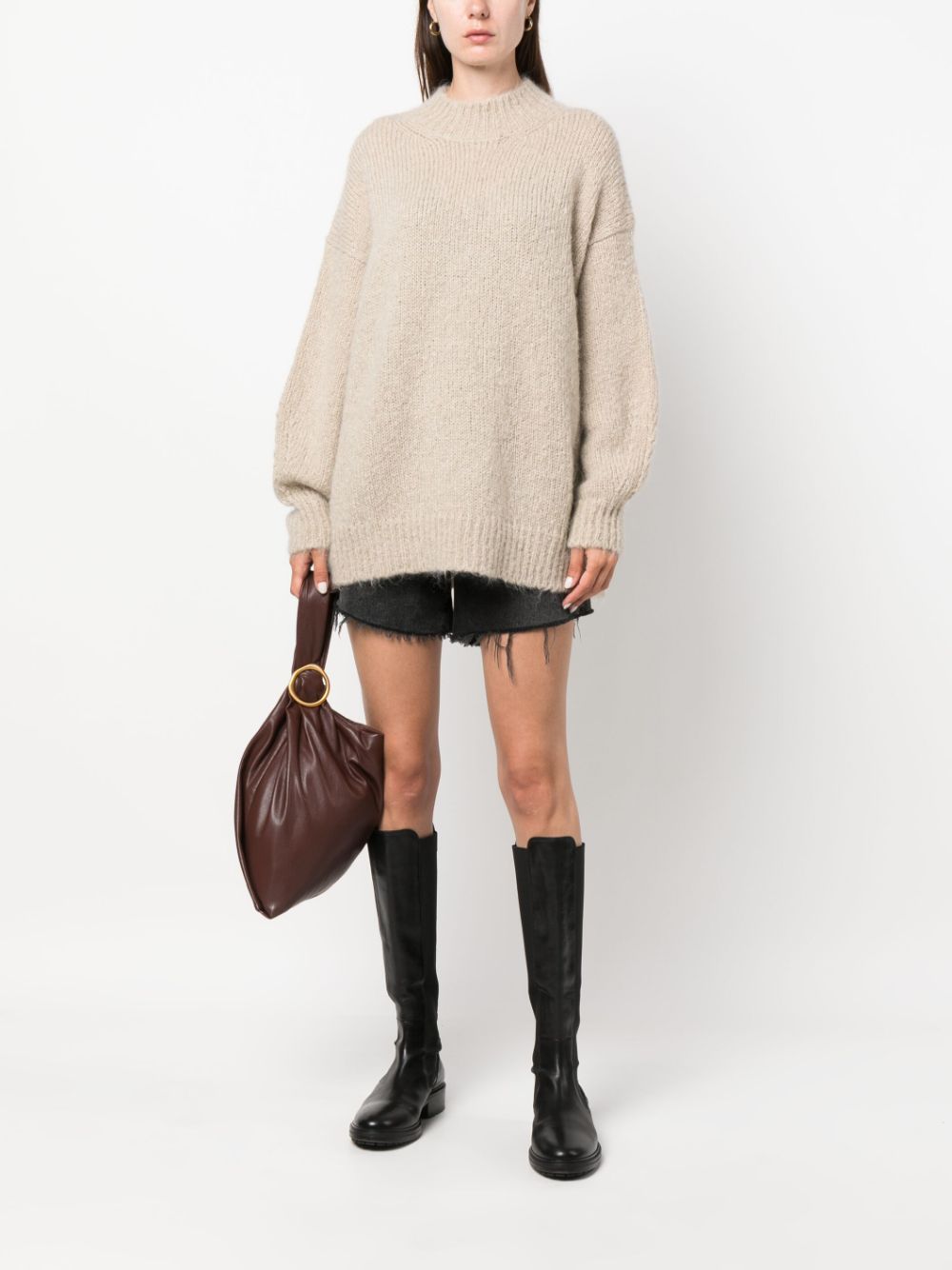 Idol mohair-blend jumper