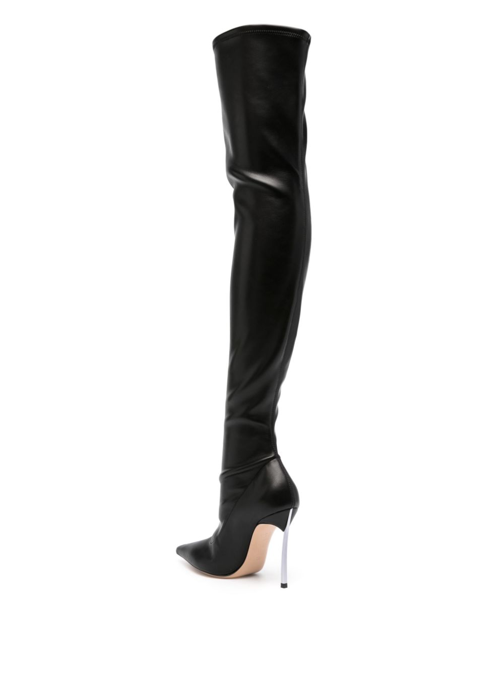 Blade 100mm thigh-high boots