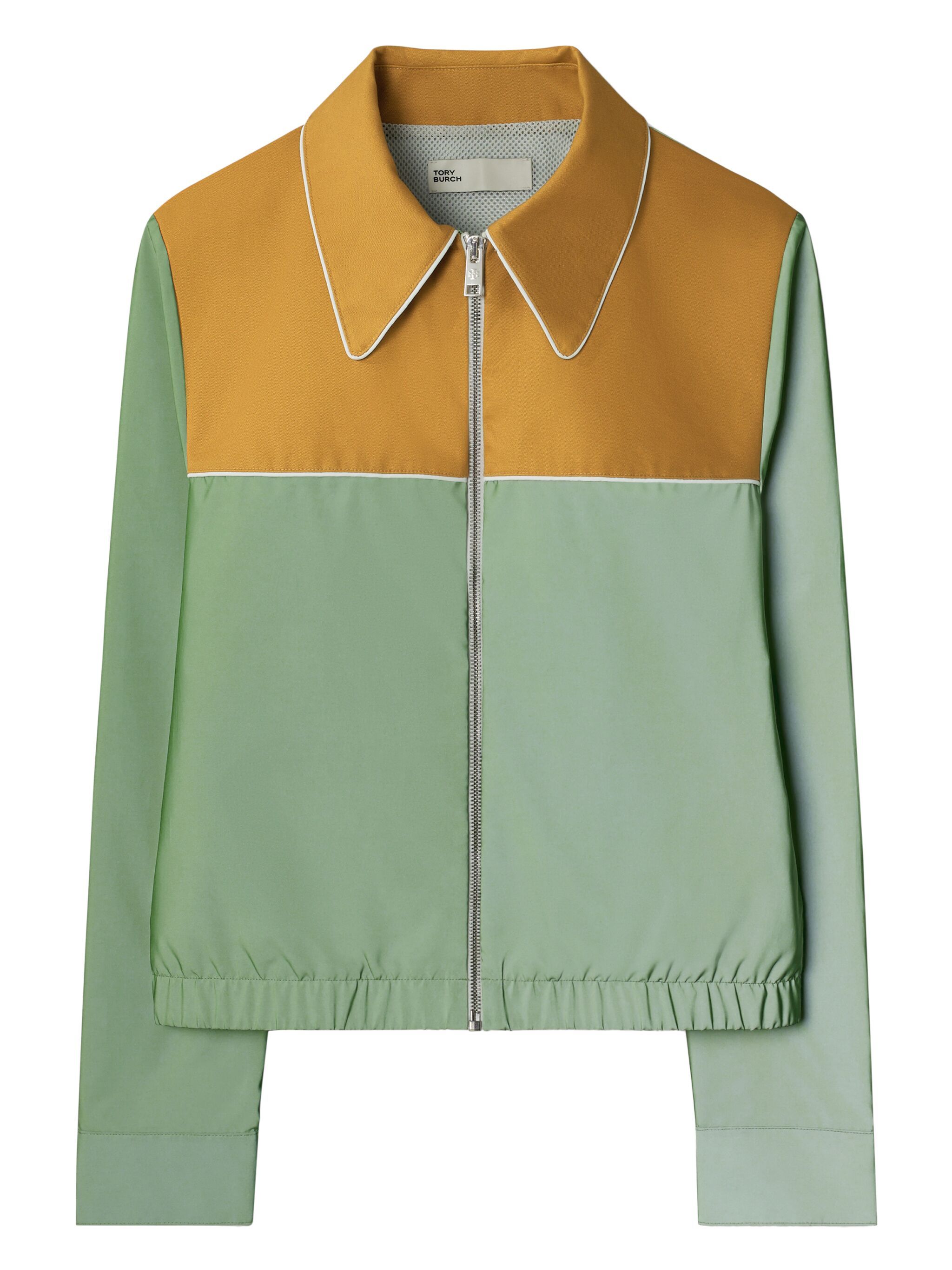 colour-block reflective jacket