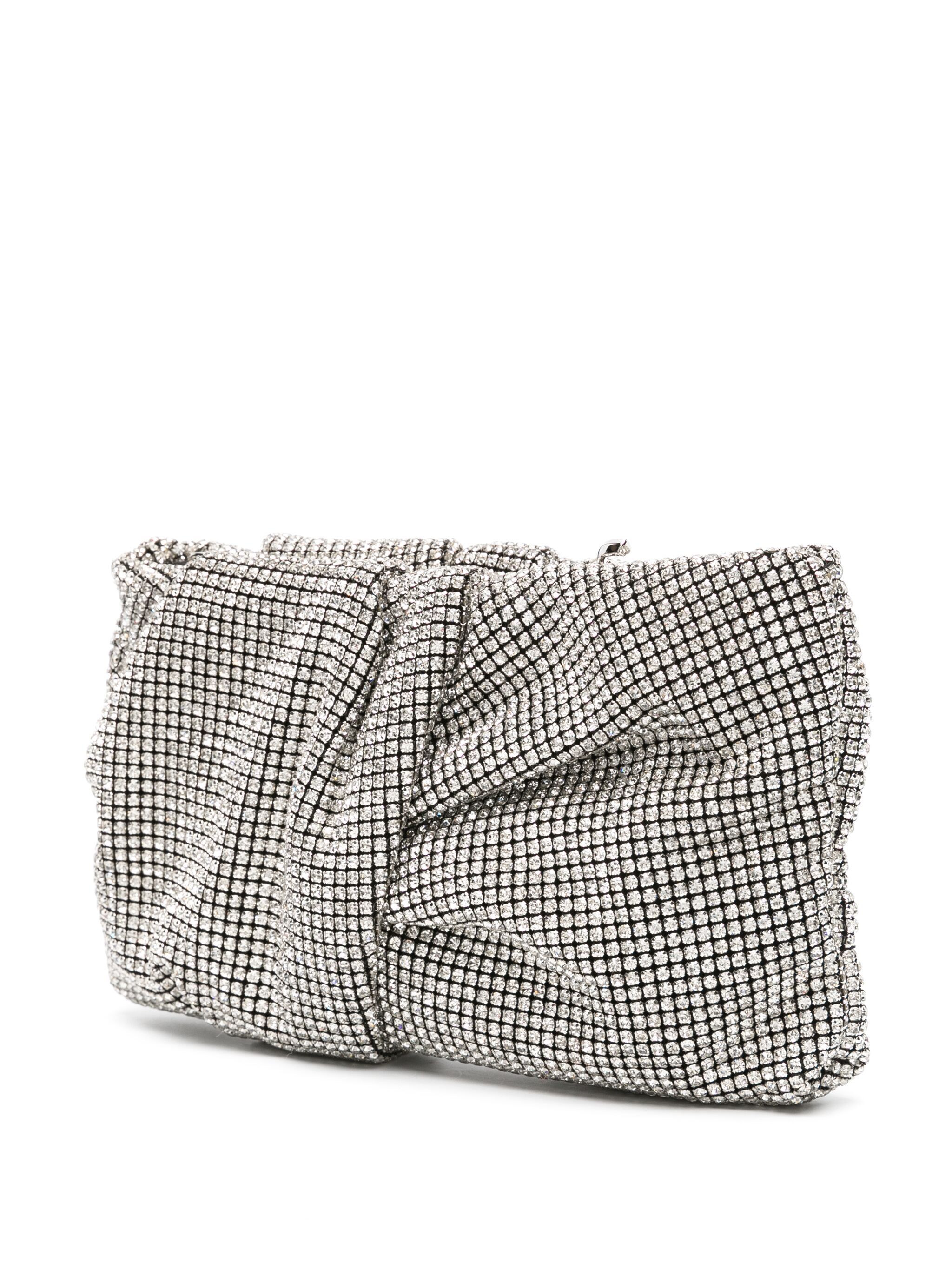 Bonny crystal-embellished clutch