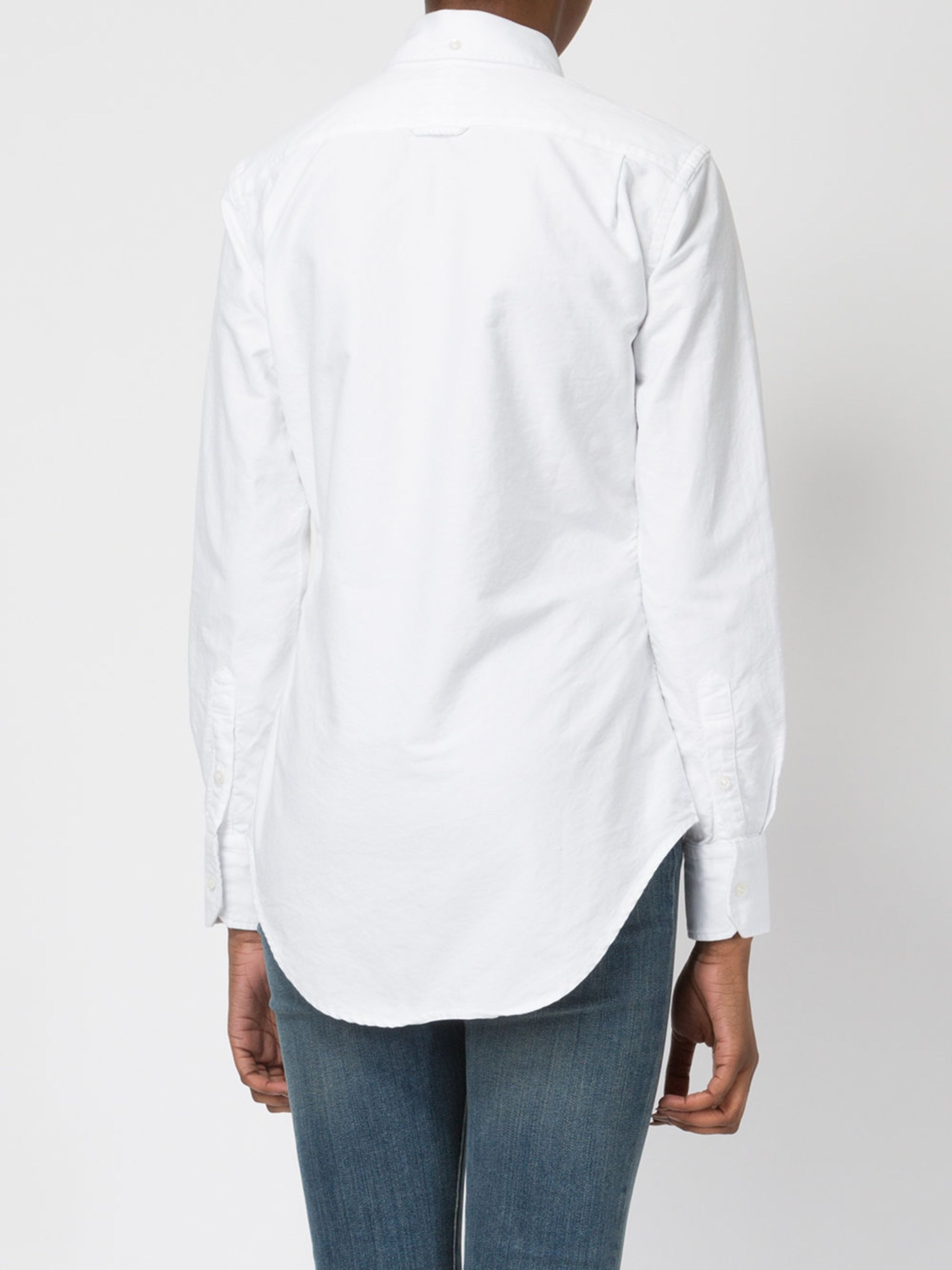 button-down cotton shirt