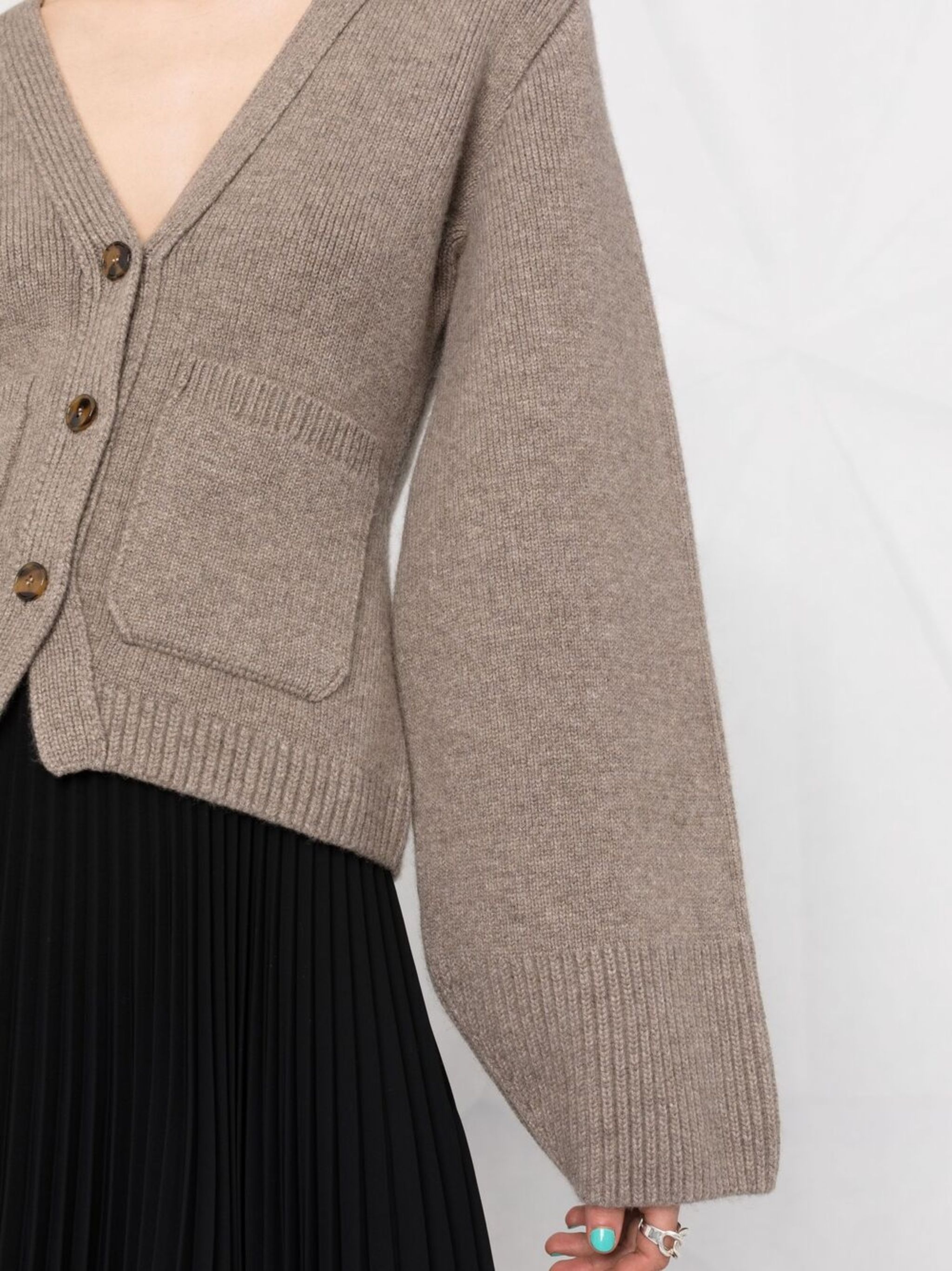 The Scarlet cashmere cardigan