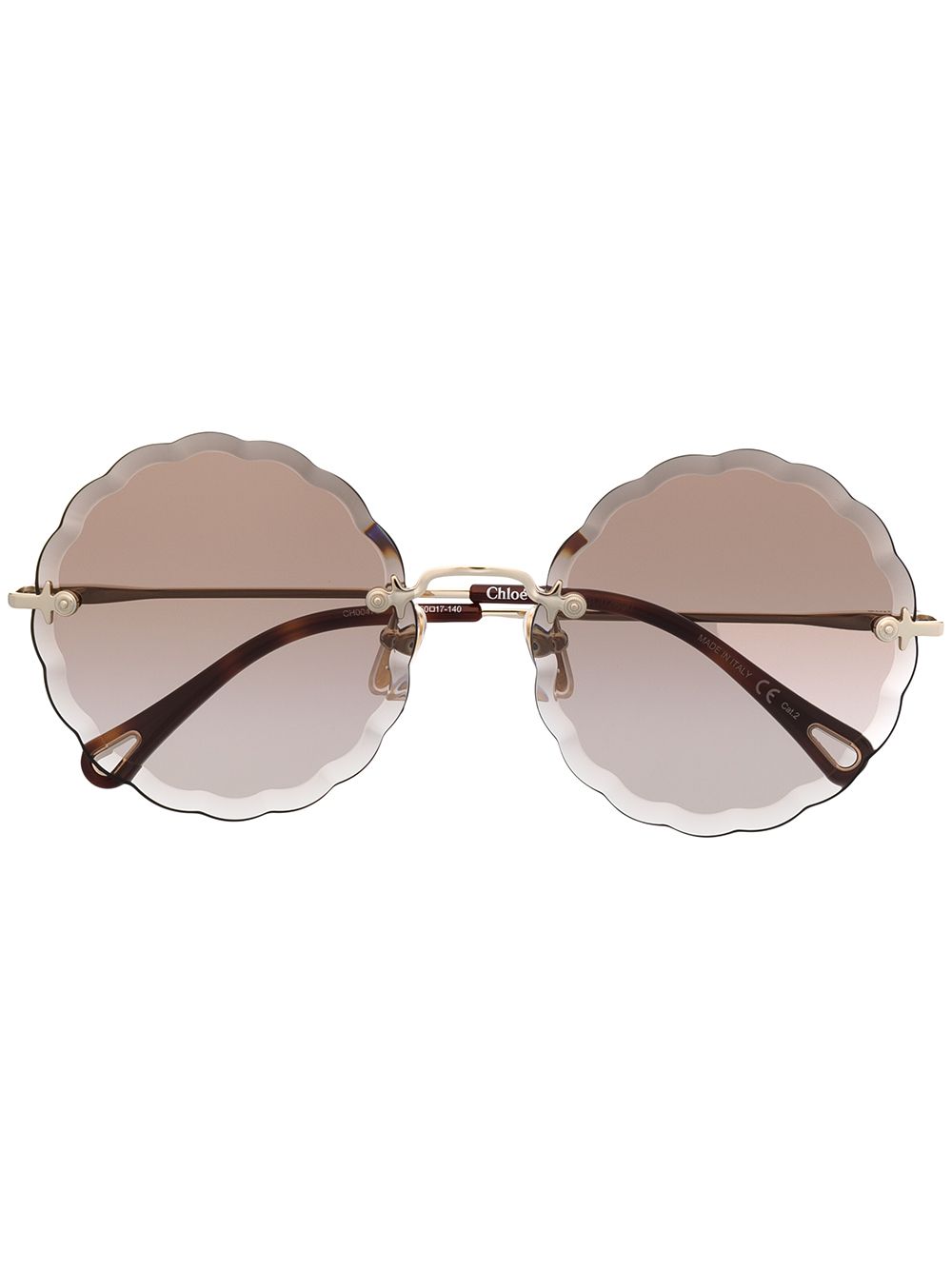 round-frame sunglasses