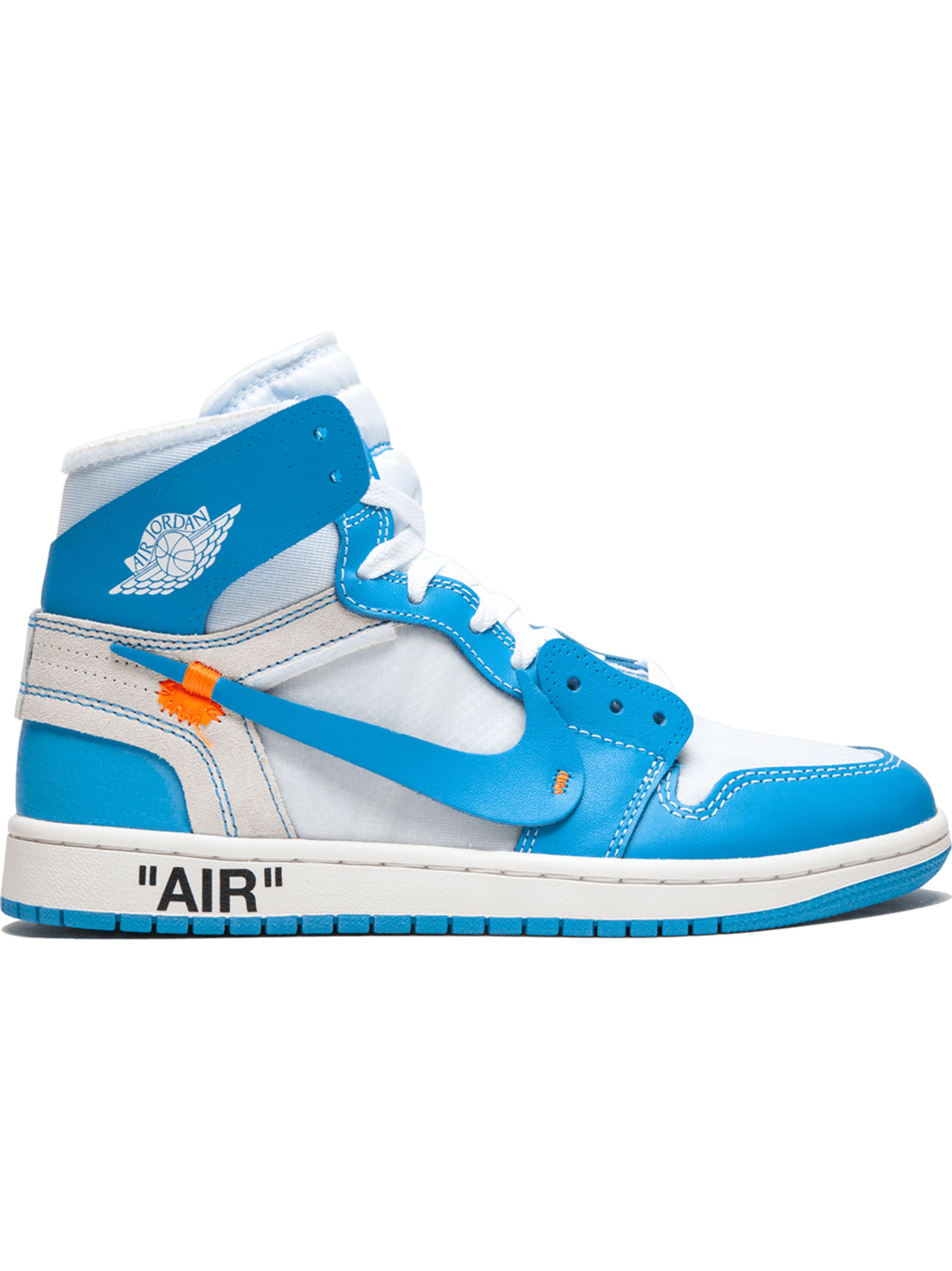 Air Jordan 1 Retro High "Off-White - UNC" sneakers