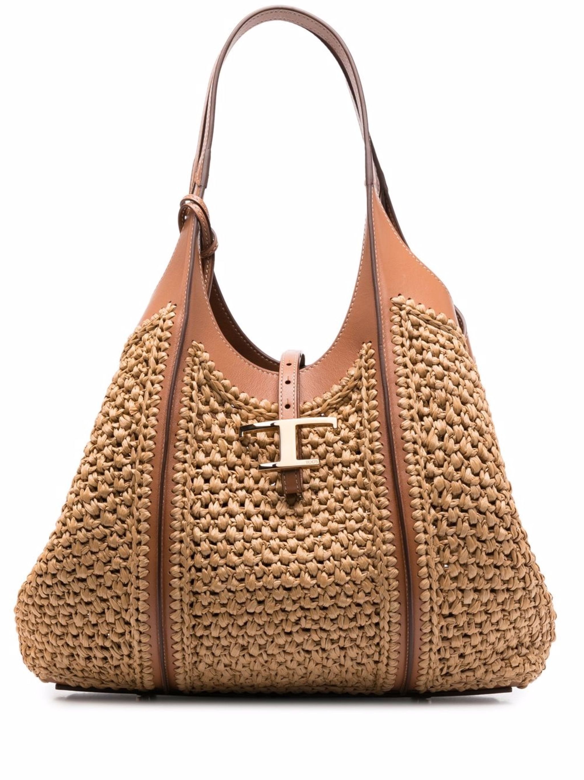 Timeless raffia tote bag