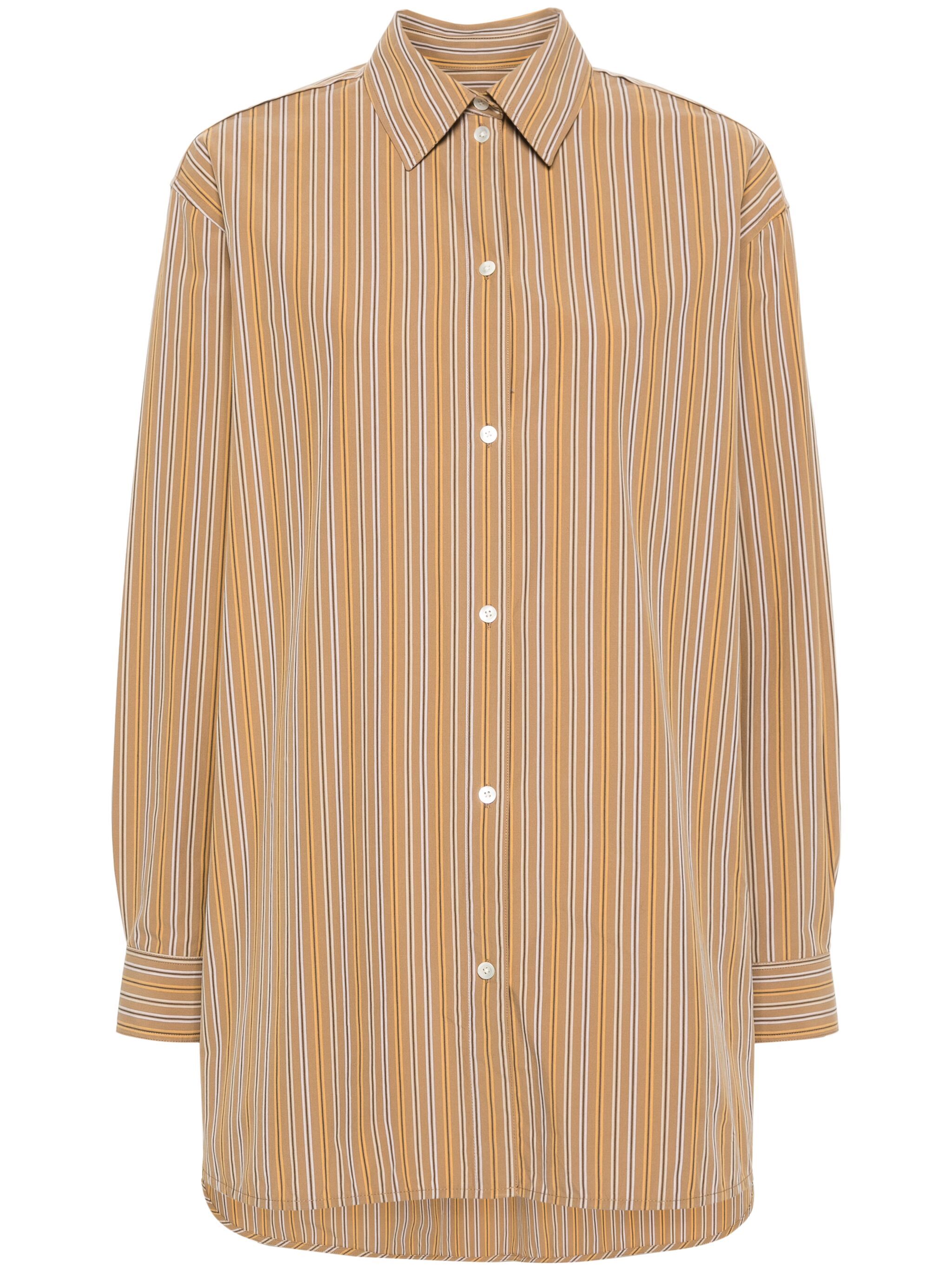 striped cotton shirt