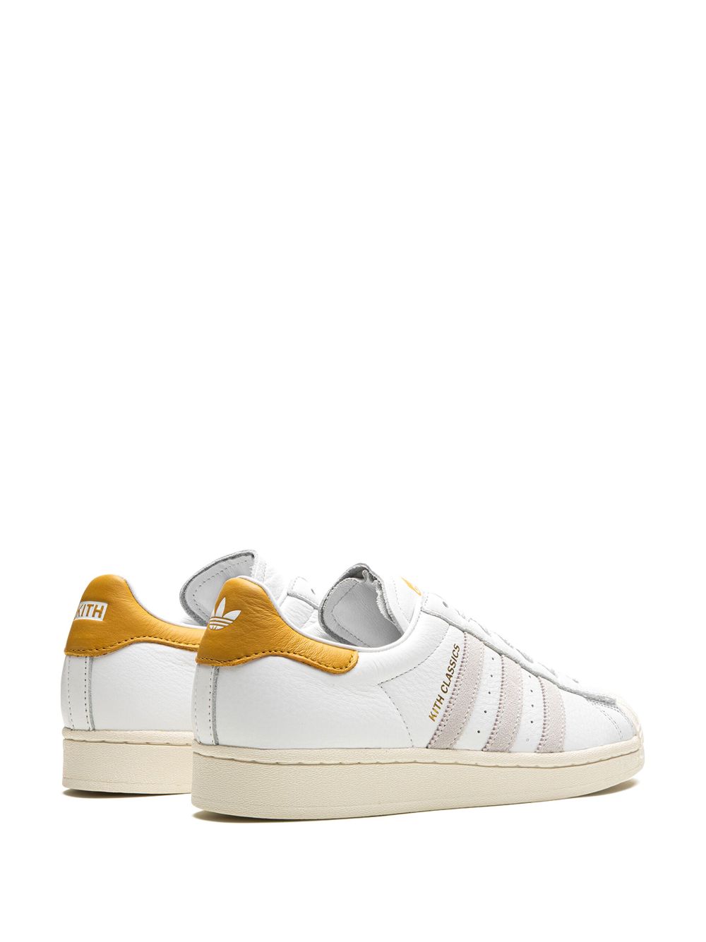 Superstar "Kith Classics - White Mango" sneakers