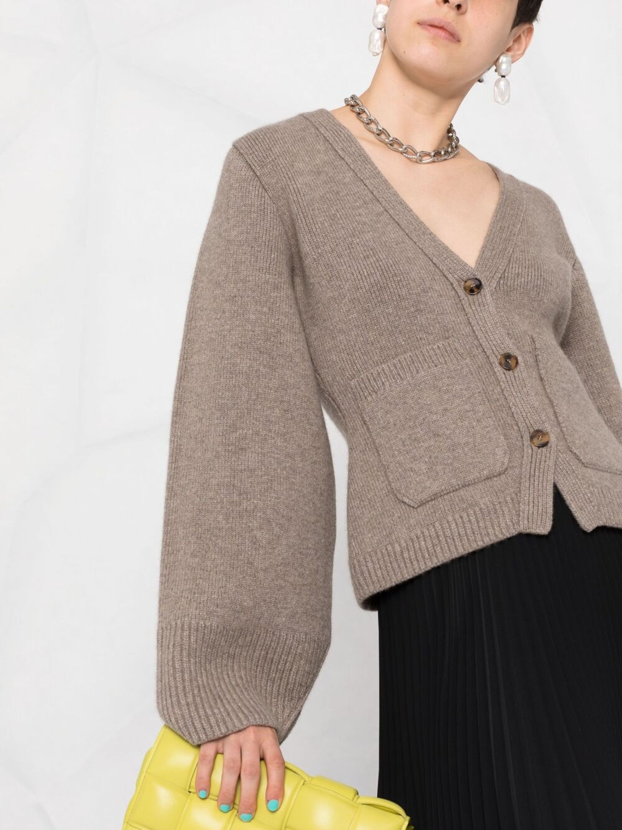 The Scarlet cashmere cardigan